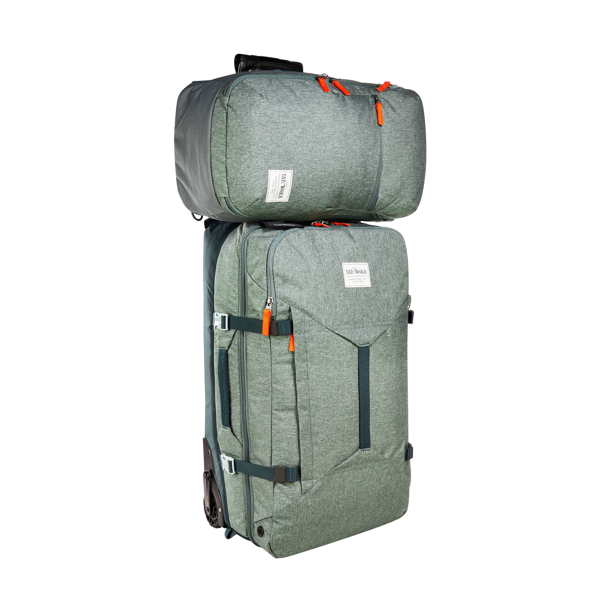Gepäck, Koffer, Tatonka Flightcase 27 sage green grün Reiserucksäcke - Detailansicht