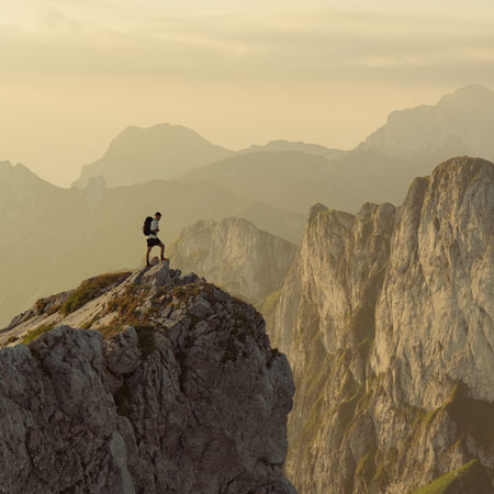 Entdecke den Hike Pack mit belüftetem Netzrückensystem für exzellenten Trage- und Klimakomfort.
