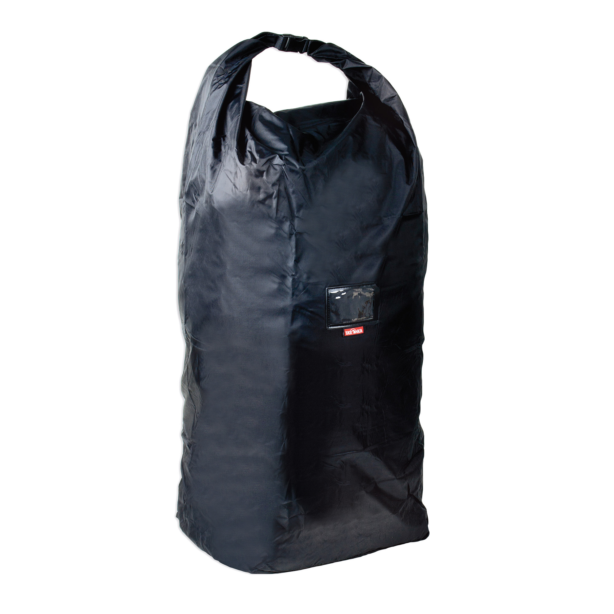 Tatonka Schutzsack Universal black schwarz Rucksack-Zubehör - Ansicht seitlich-hinten Tasche, Kleidung, Mantel, Jacke, Tragetasche, Tatonka Schutzsack Universal black schwarz Rucksack-Zubehör - Ansicht seitlich-hinten