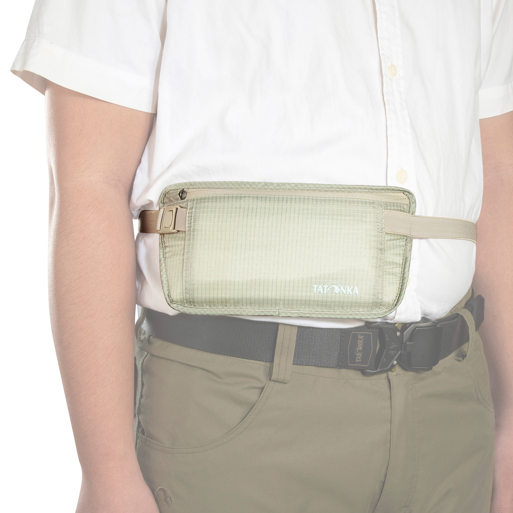 Zubehor, Schnalle, Gürtel, Tatonka Skin Document Belt natural silber Bauchtaschen - Detailansicht