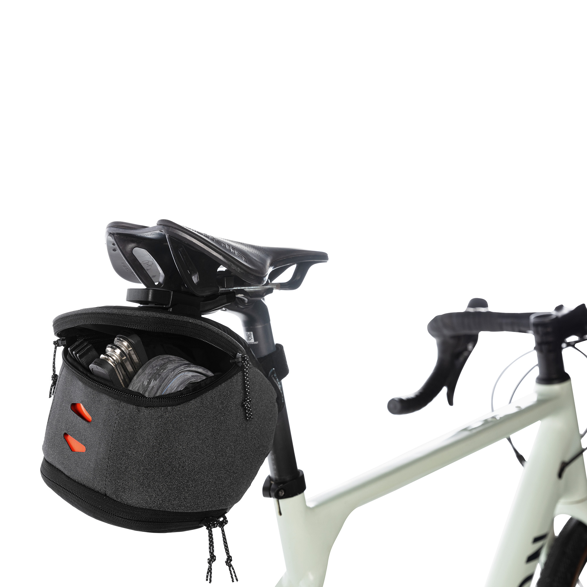 Fahrrad, Transport, Fahrzeug, Tatonka Bike Saddle Bag M black schwarz - Detailansicht