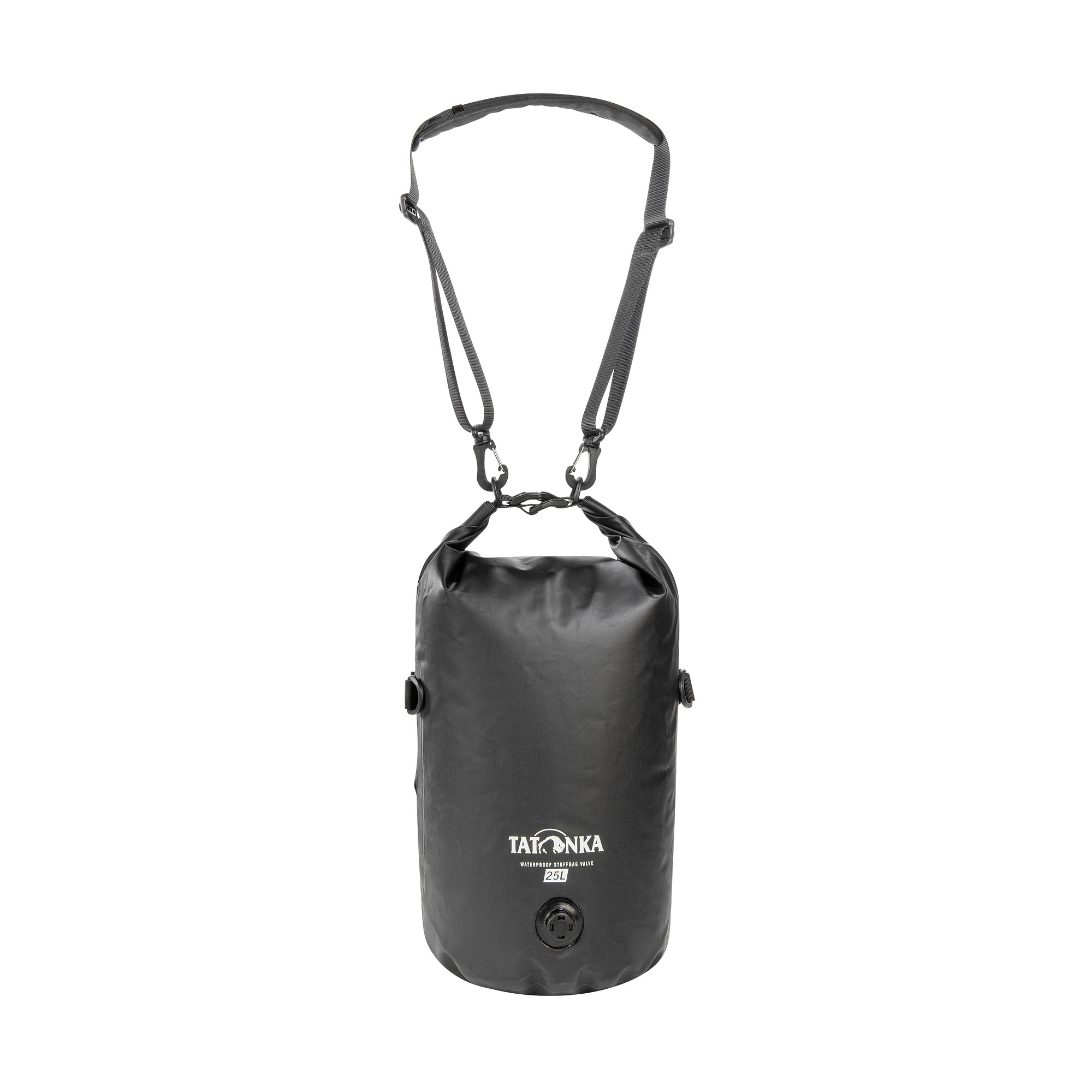 Tatonka WP Stuffbag Valve 25l black schwarz Reisezubehör - Detailansicht Tasche, Zubehör, Handtasche, Tatonka WP Stuffbag Valve 25l black schwarz Reisezubehör - Detailansicht