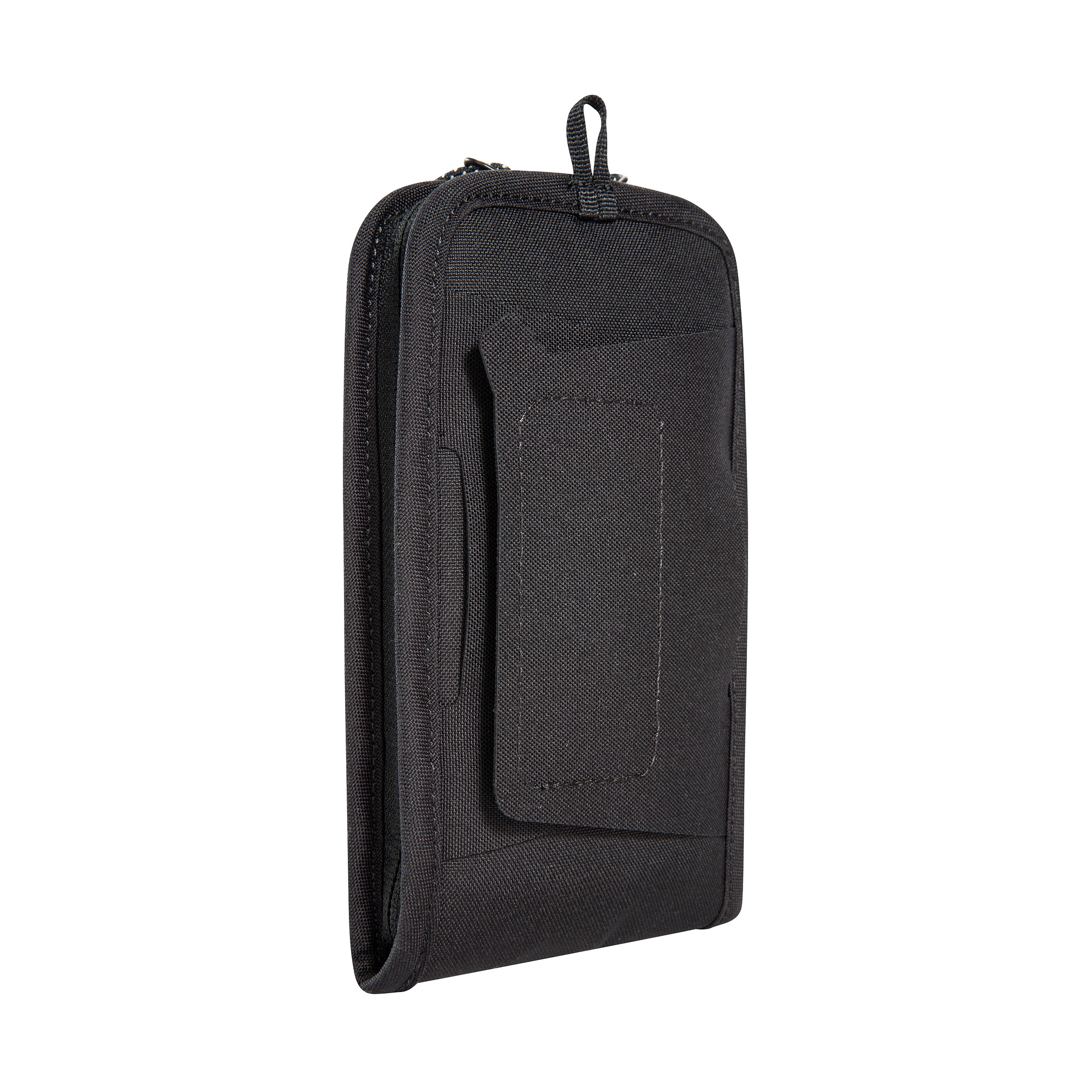 Koffer, Tasche, Schwarz, Kompakt, Gürteltasche, Tatonka Smartphone Pouch 6,9" BC black schwarz - Ansicht seitlich-hinten