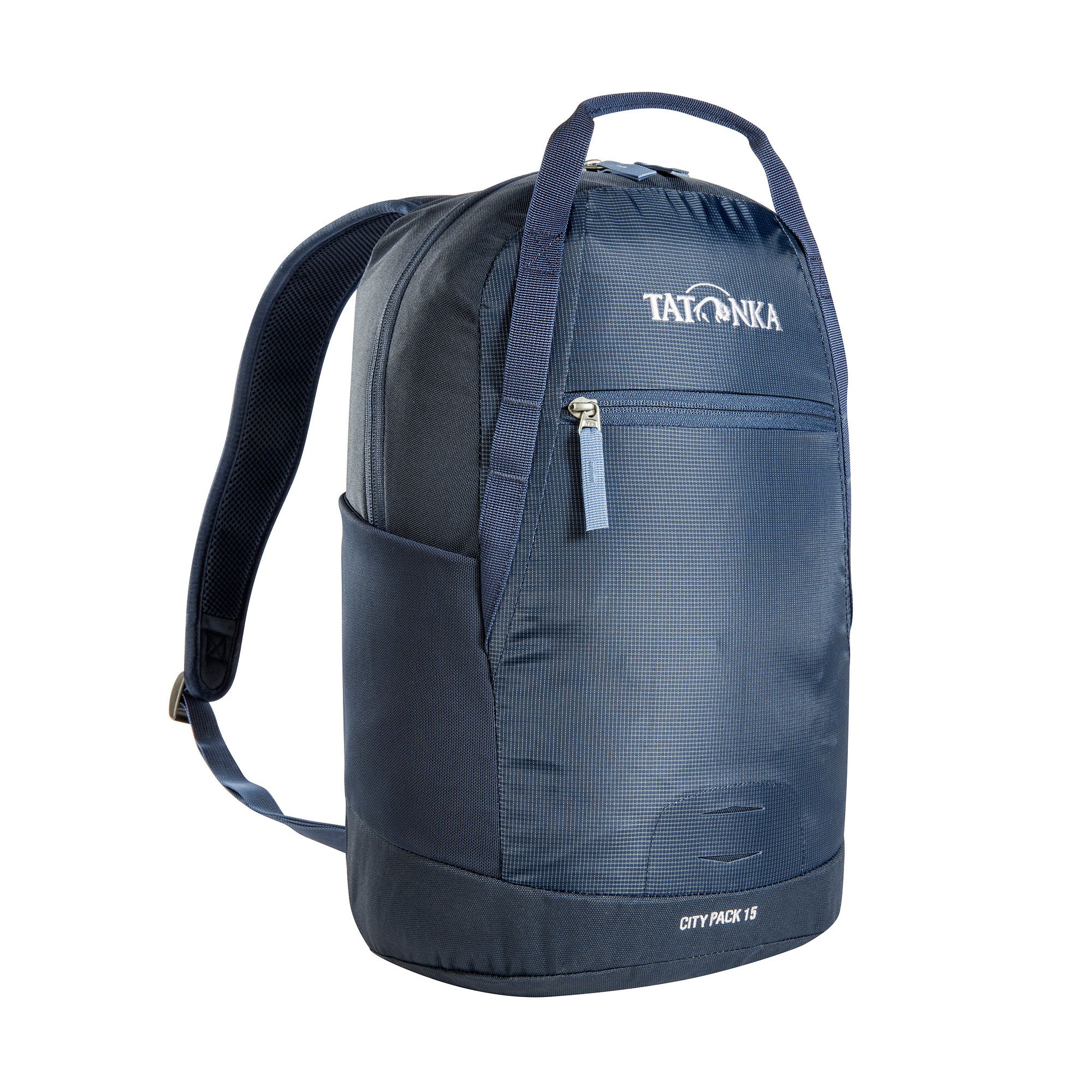 Tatonka City Pack 15 navy blau Tagesrucksäcke - Ansicht seitlich-vorne Tasche, Rucksack, Tatonka City Pack 15 navy blau Tagesrucksäcke - Ansicht seitlich-vorne