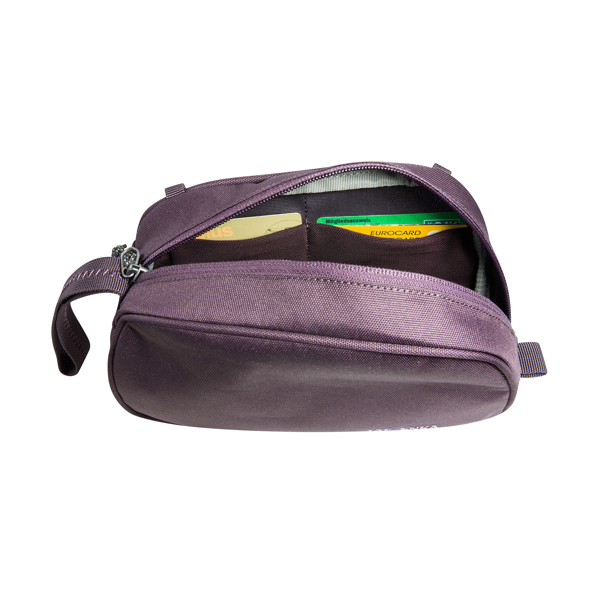 Tasche, Zubehör, Handtasche, Tatonka One Day midnight plum lila Kulturbeutel - Detailansicht