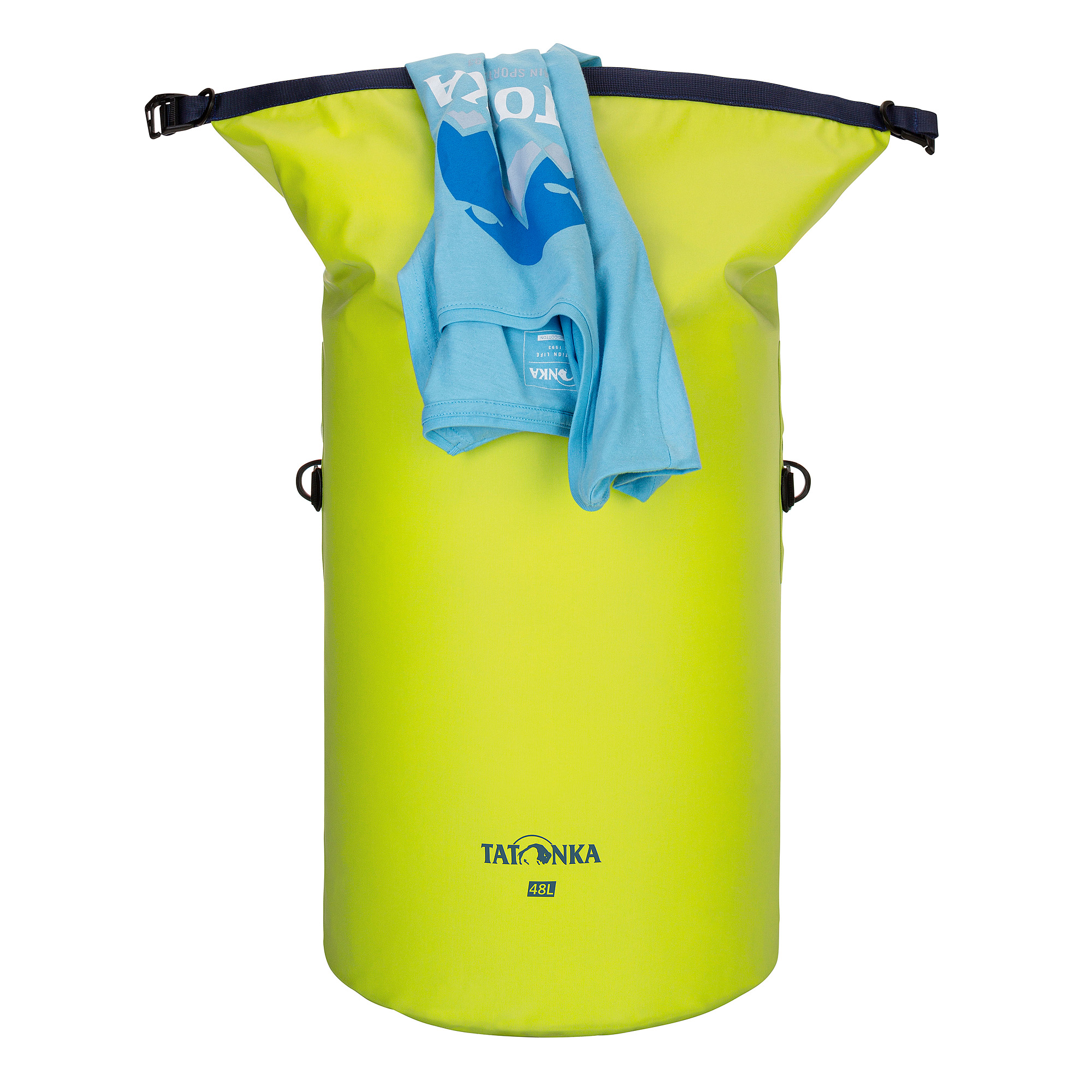 Tatonka WP Stuffbag 48l lime gelb Reisezubehör - Detailansicht Bekleidung, Rettungsweste, Weste, Mantel, Tatonka WP Stuffbag 48l lime gelb Reisezubehör - Detailansicht