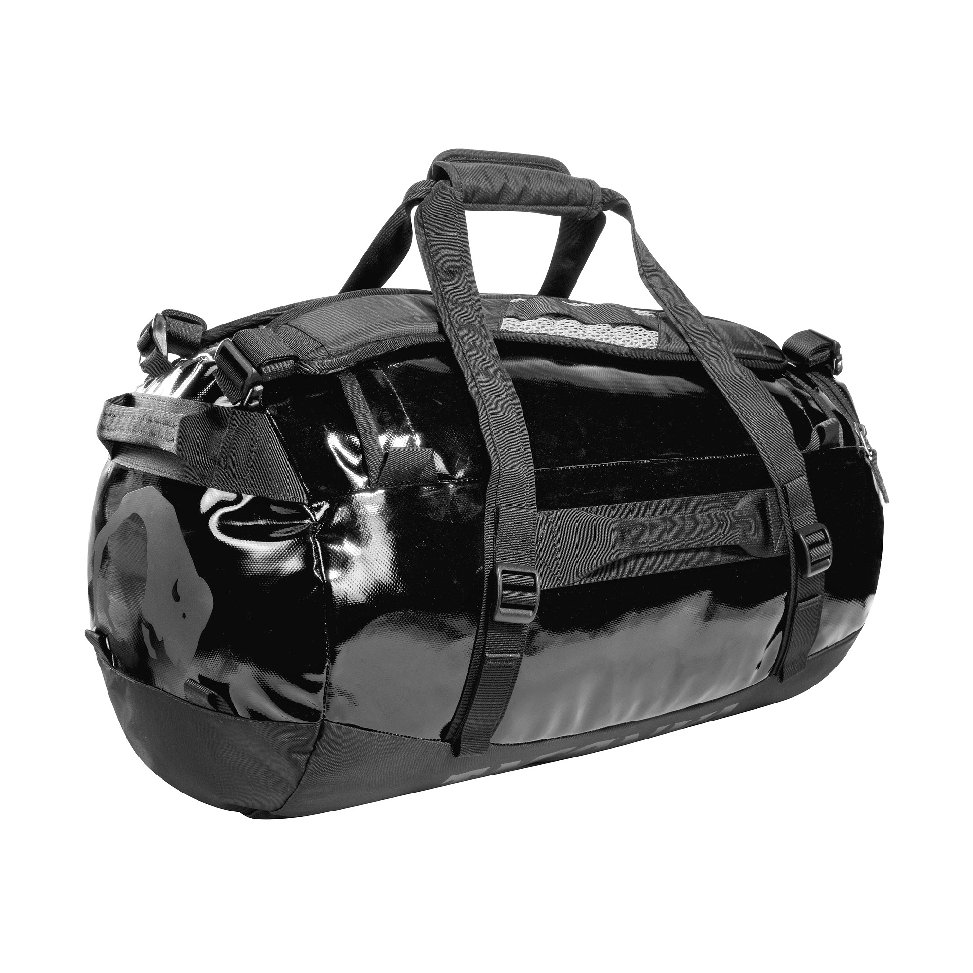 Tatonka Barrel 45 black schwarz Reisetaschen - Ansicht seitlich-hinten Zubehor, Tasche, Handtasche, Tatonka Barrel 45 black schwarz Reisetaschen - Ansicht seitlich-hinten