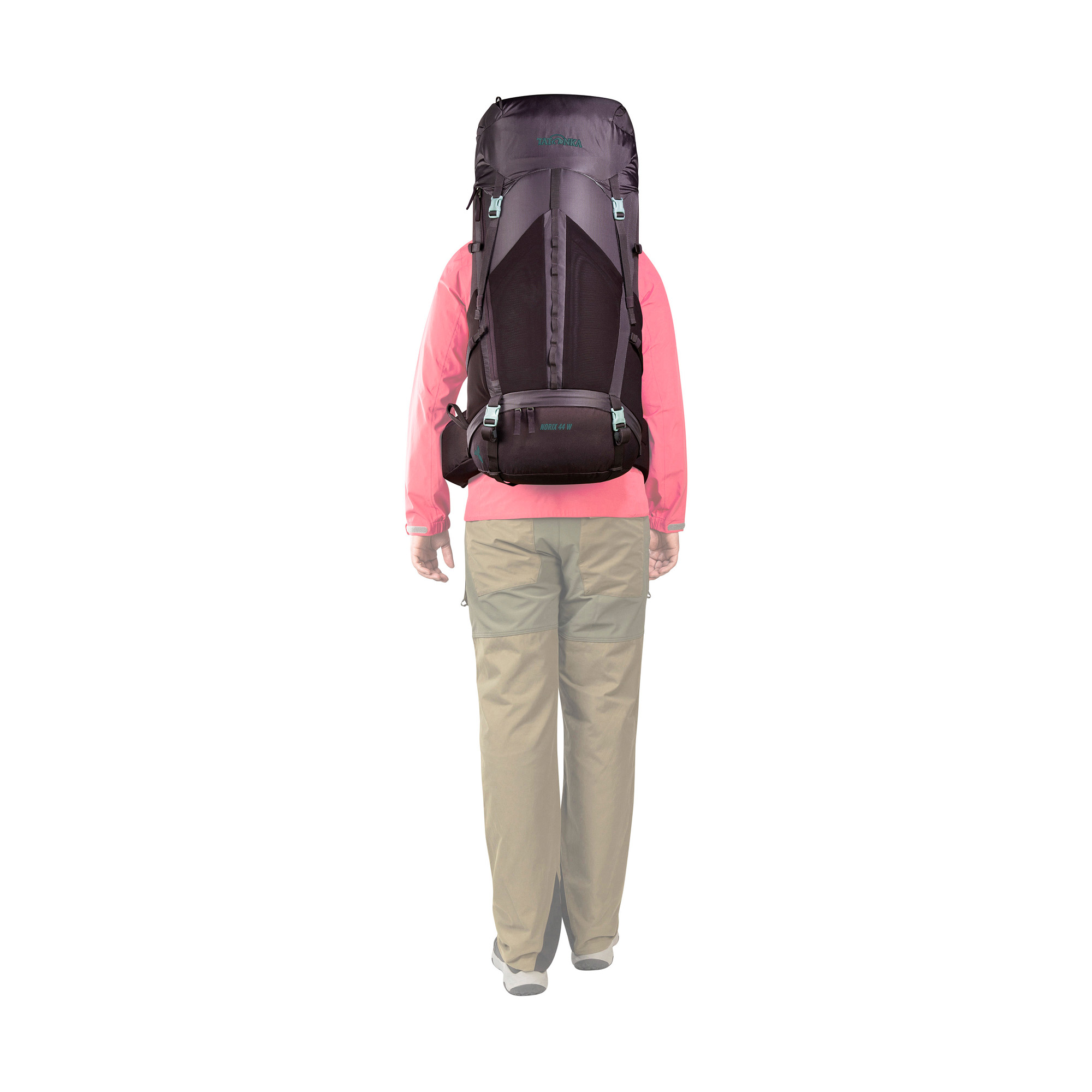 Tasche, Rucksack, Erwachsener, Mann, Person, Tatonka Norix 44 Women midnight plum lila Trekkingrucksäcke - Detailansicht