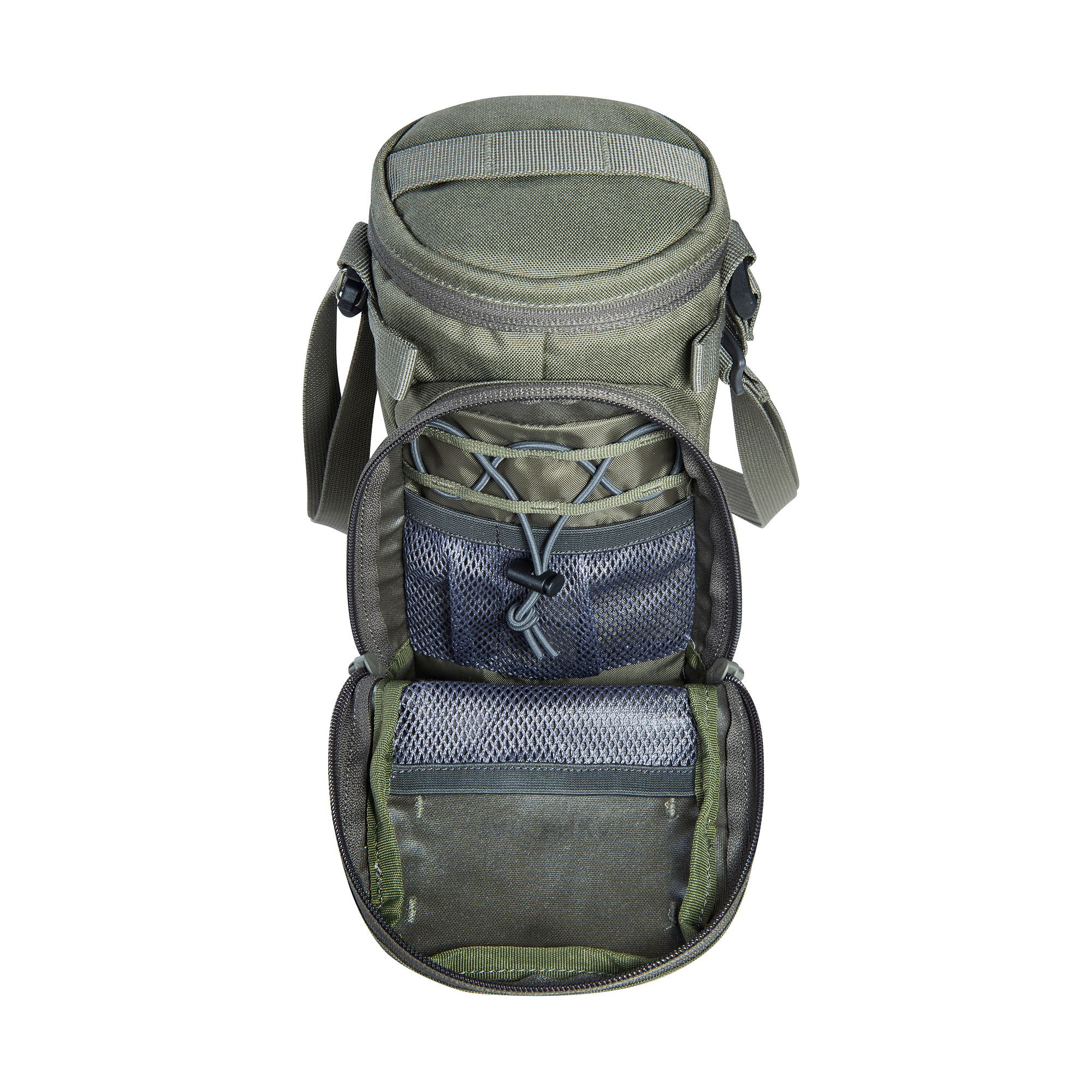 Tasche, Rucksack, Tatonka Bottle Pouch 1l BC stone grey olive grau Kühltaschen - Detailansicht