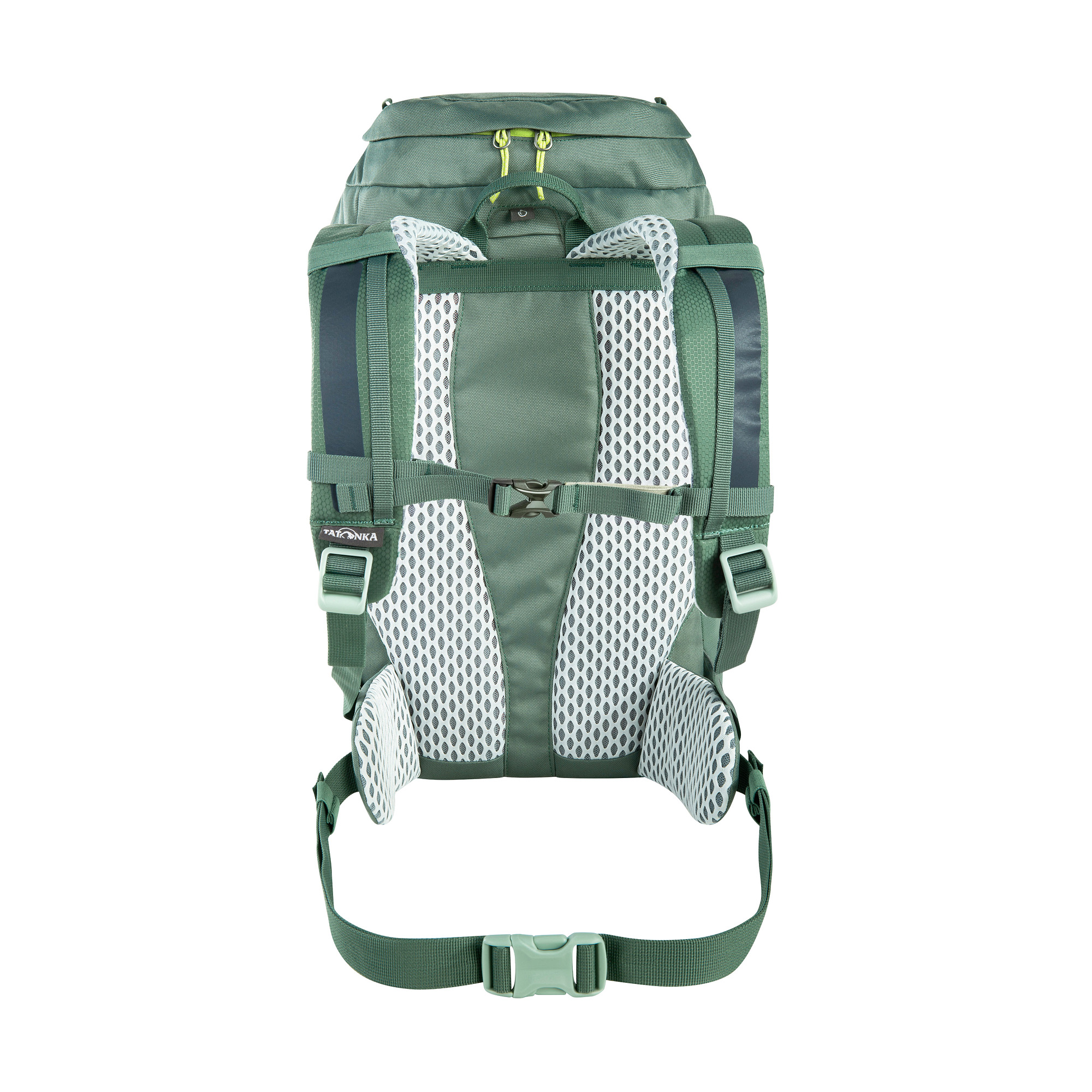 Tasche, Rucksack, Tatonka Mani 20 sage green grün Kinderrucksäcke - Ansicht frontal-hinten
