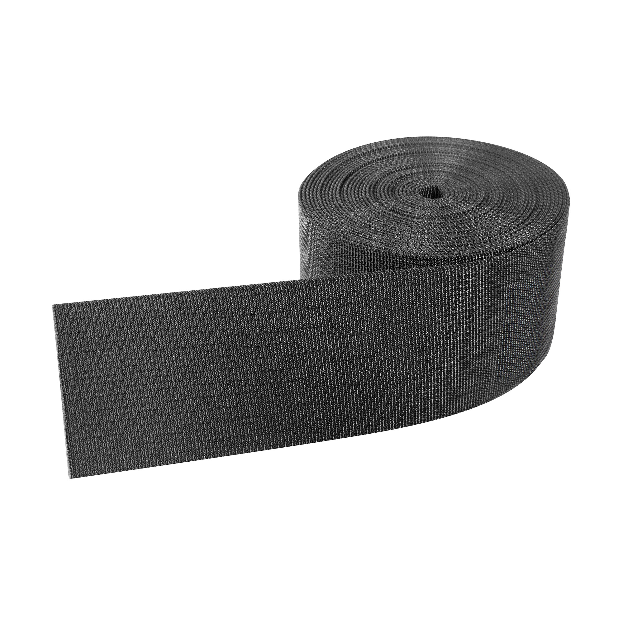 Tatonka Webbing 50mm / 5m black schwarz Sonstiges Zubehör - Ansicht seitlich-vorne Zubehor, Riemen, Tatonka Webbing 50mm / 5m black schwarz Sonstiges Zubehör - Ansicht seitlich-vorne