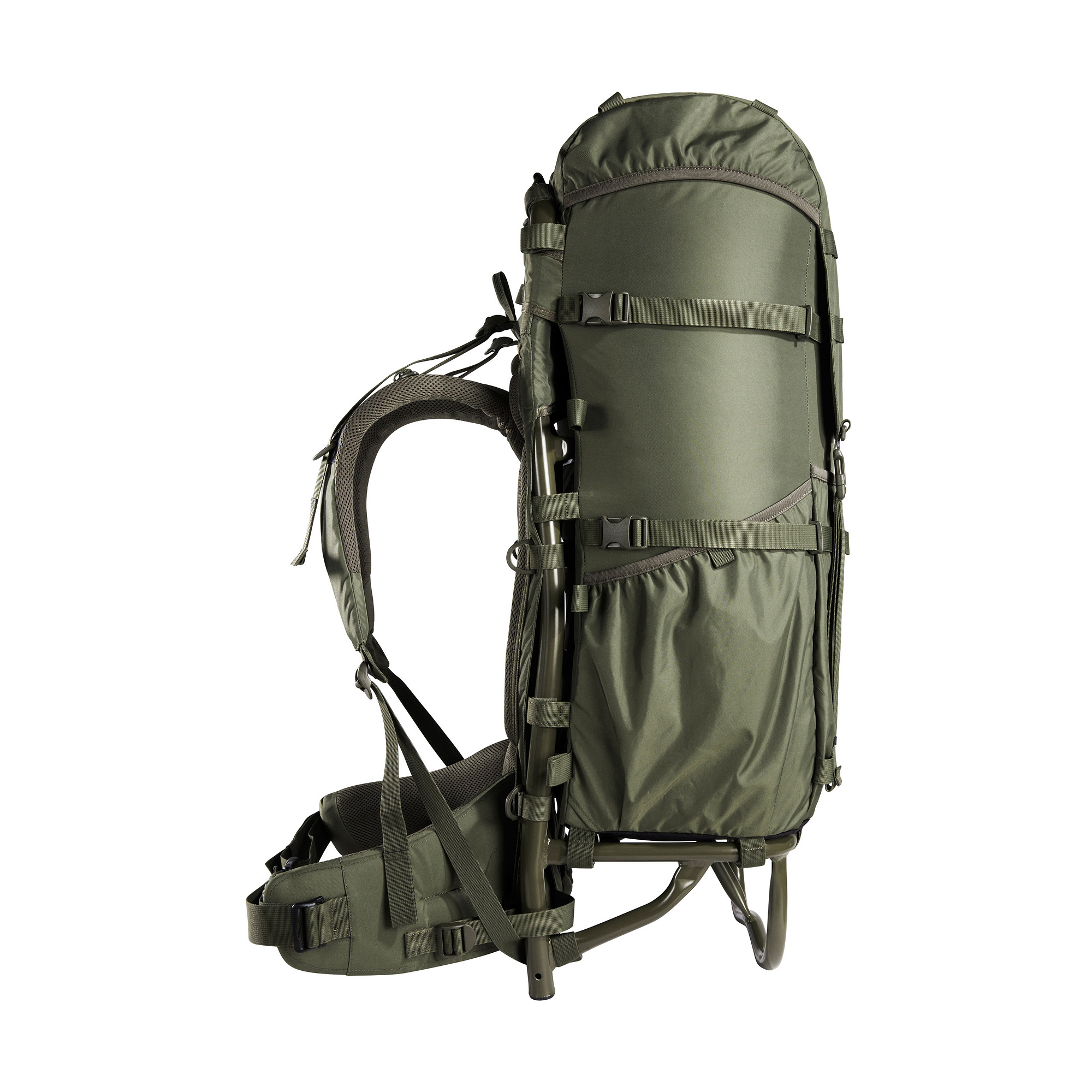 Tatonka Packsack 2 Lastenkraxe olive grün Trekkingrucksäcke - Detailansicht Tasche, Rucksack, Tatonka Packsack 2 Lastenkraxe olive grün Trekkingrucksäcke - Detailansicht