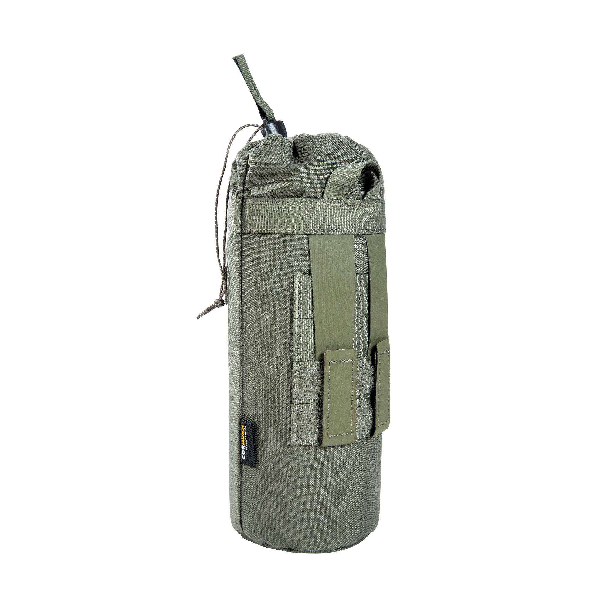 Tatonka Thermo Bottle Cover 0,6l BC stone grey olive grau Kühltaschen - Ansicht seitlich-hinten Rucksack, Tasche, Waffe, Zubehör, Handtasche, Tatonka Thermo Bottle Cover 0,6l BC stone grey olive grau Kühltaschen - Ansicht seitlich-hinten