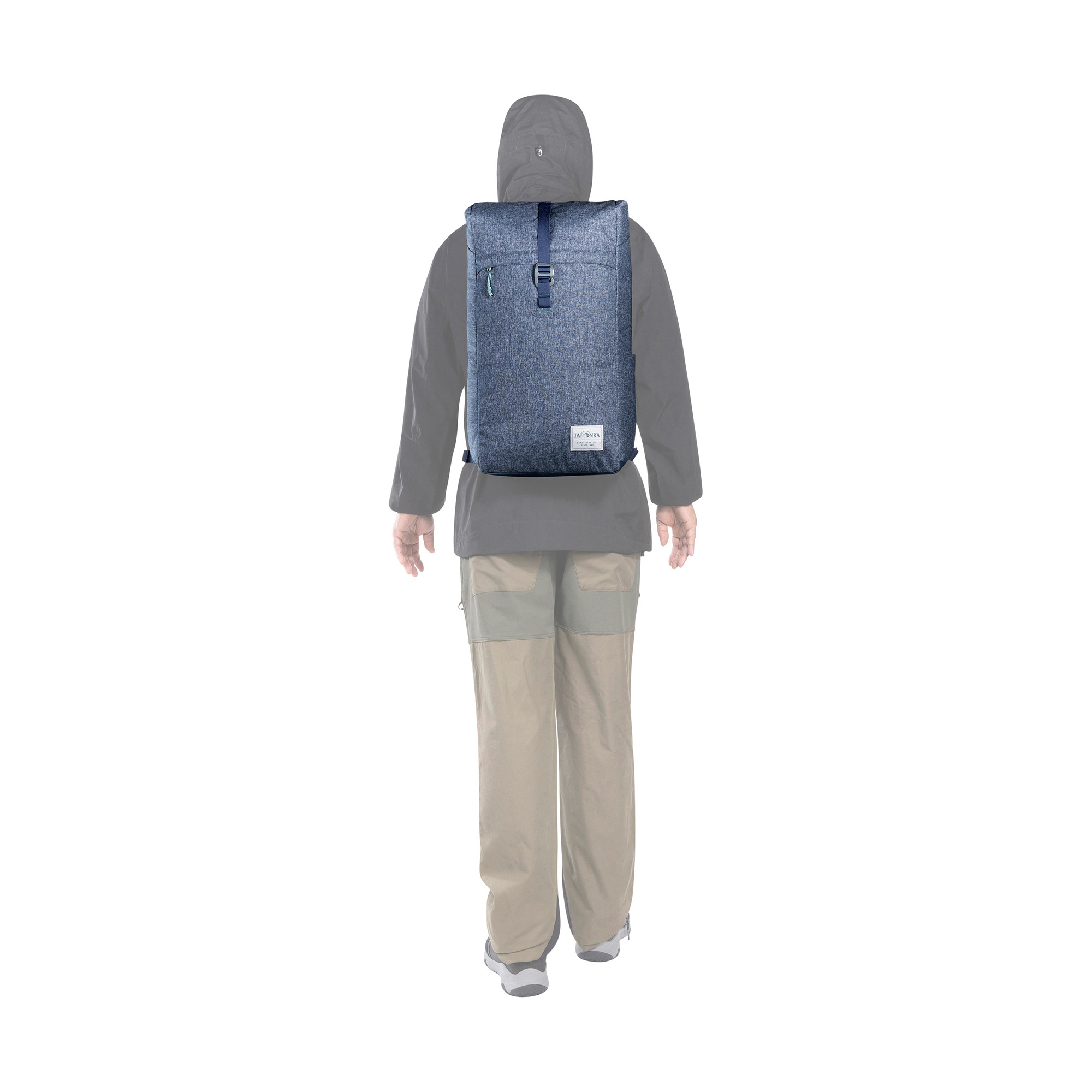 Rucksack, Backpack, Denim, Blue, Laptopfach, Tatonka Traveller Pack 25 navy blue blau Tagesrucksäcke - Detailansicht