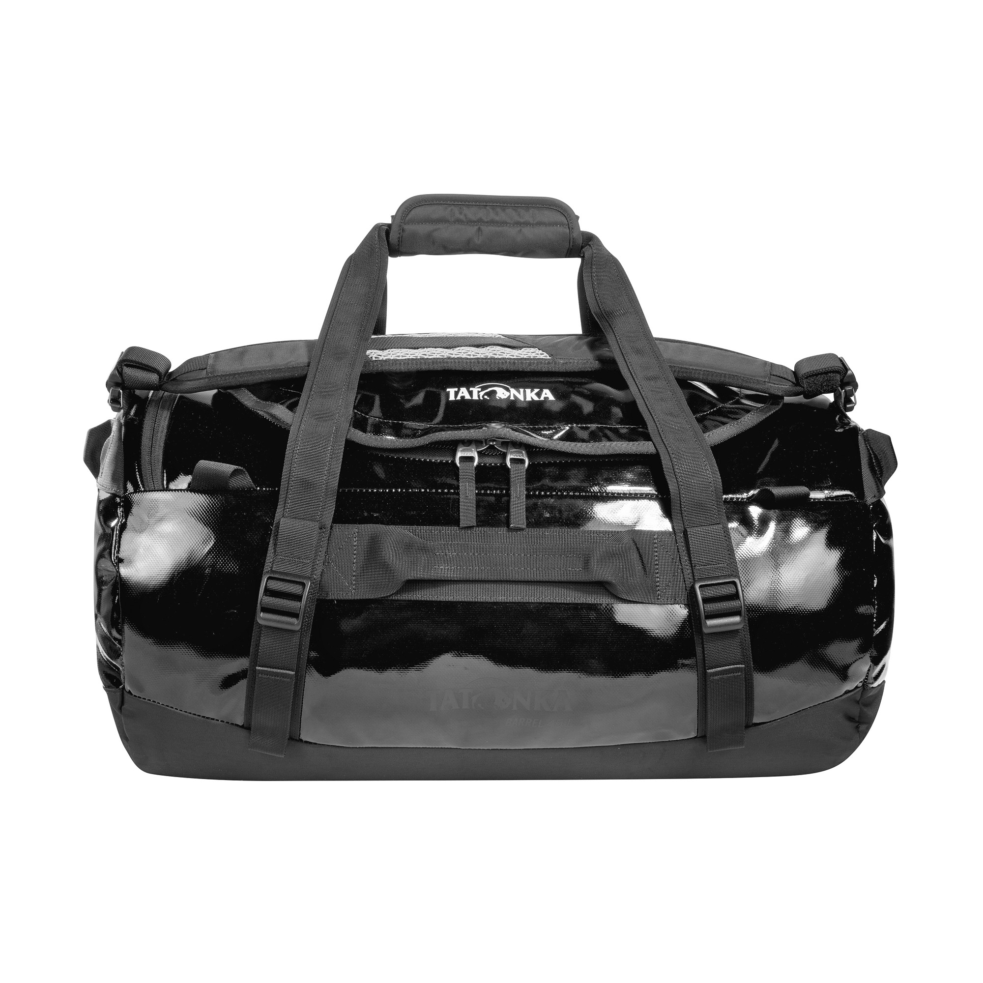 Tatonka Barrel 45 black schwarz Reisetaschen - Ansicht frontal-vorne Zubehor, Tasche, Handtasche, Tragetasche, Tatonka Barrel 45 black schwarz Reisetaschen - Ansicht frontal-vorne