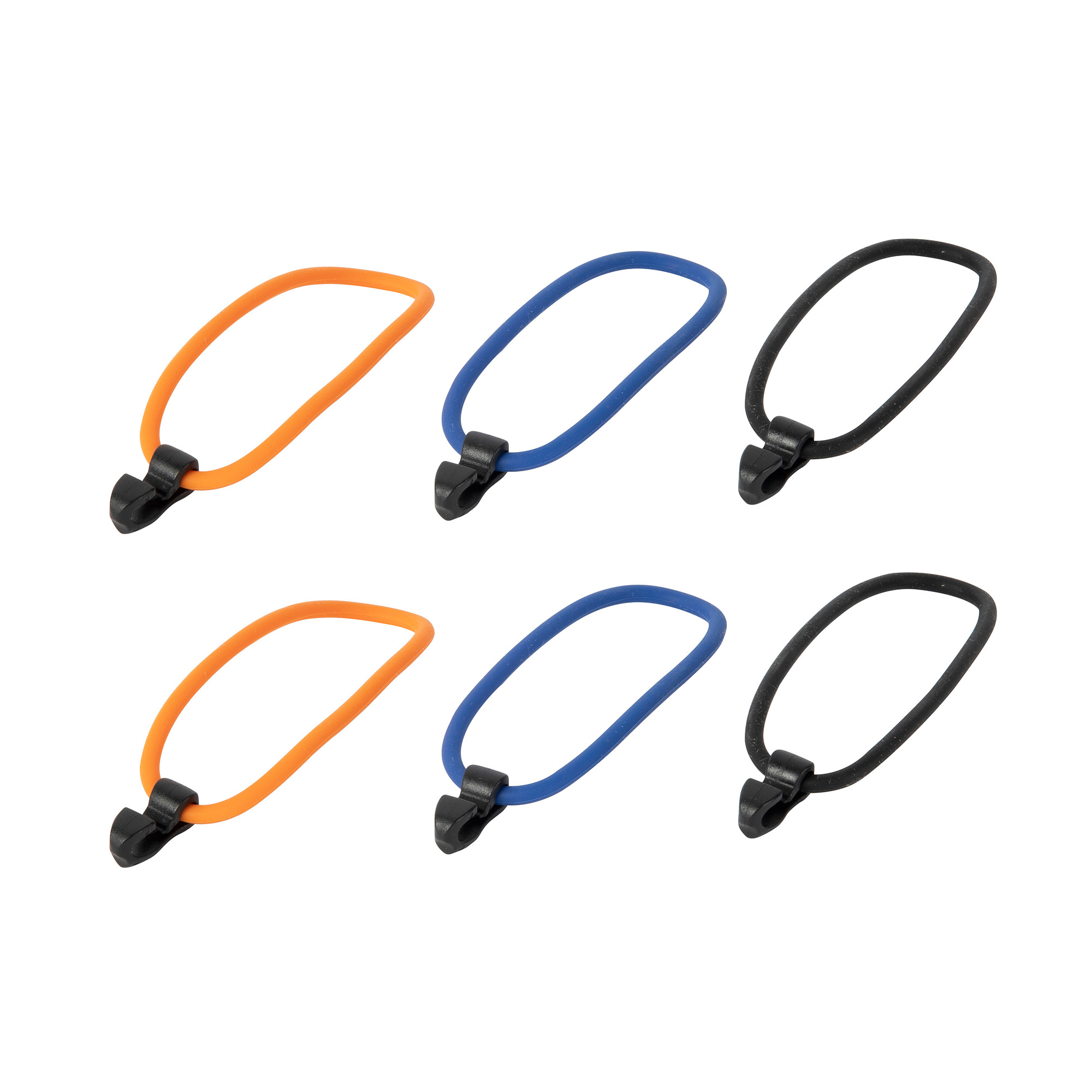 Tatonka Silicone Band M 6pcs assorted silber Sonstiges Zubehör - Ansicht seitlich-vorne Zubehor, Armreif, Schmuck, Tatonka Silicone Band M 6pcs assorted silber Sonstiges Zubehör - Ansicht seitlich-vorne