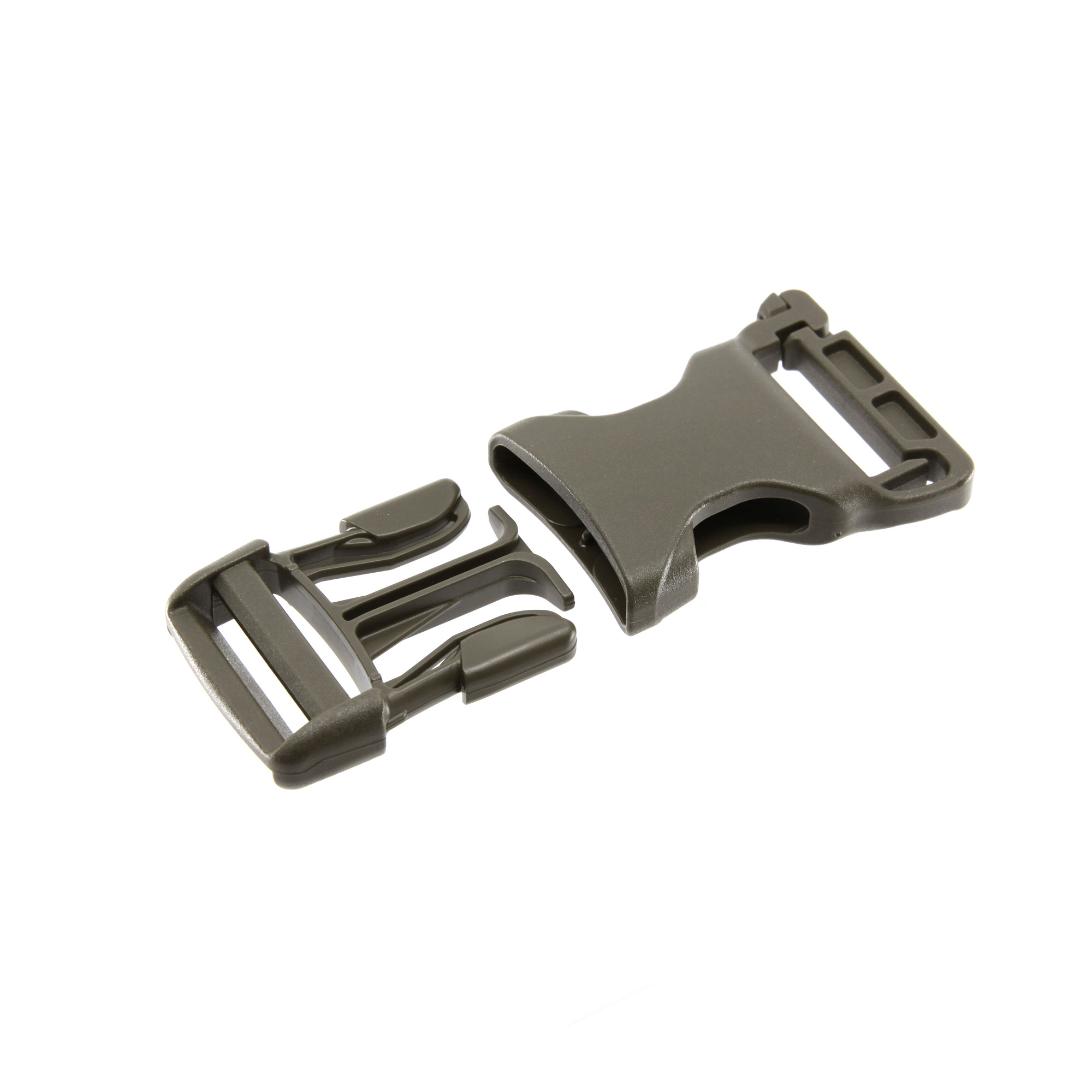 Zubehor, Schnalle, Pistole, Waffe, Tatonka Safety Champ Female SR-25 (2pcs) olive grün - Ansicht seitlich-hinten