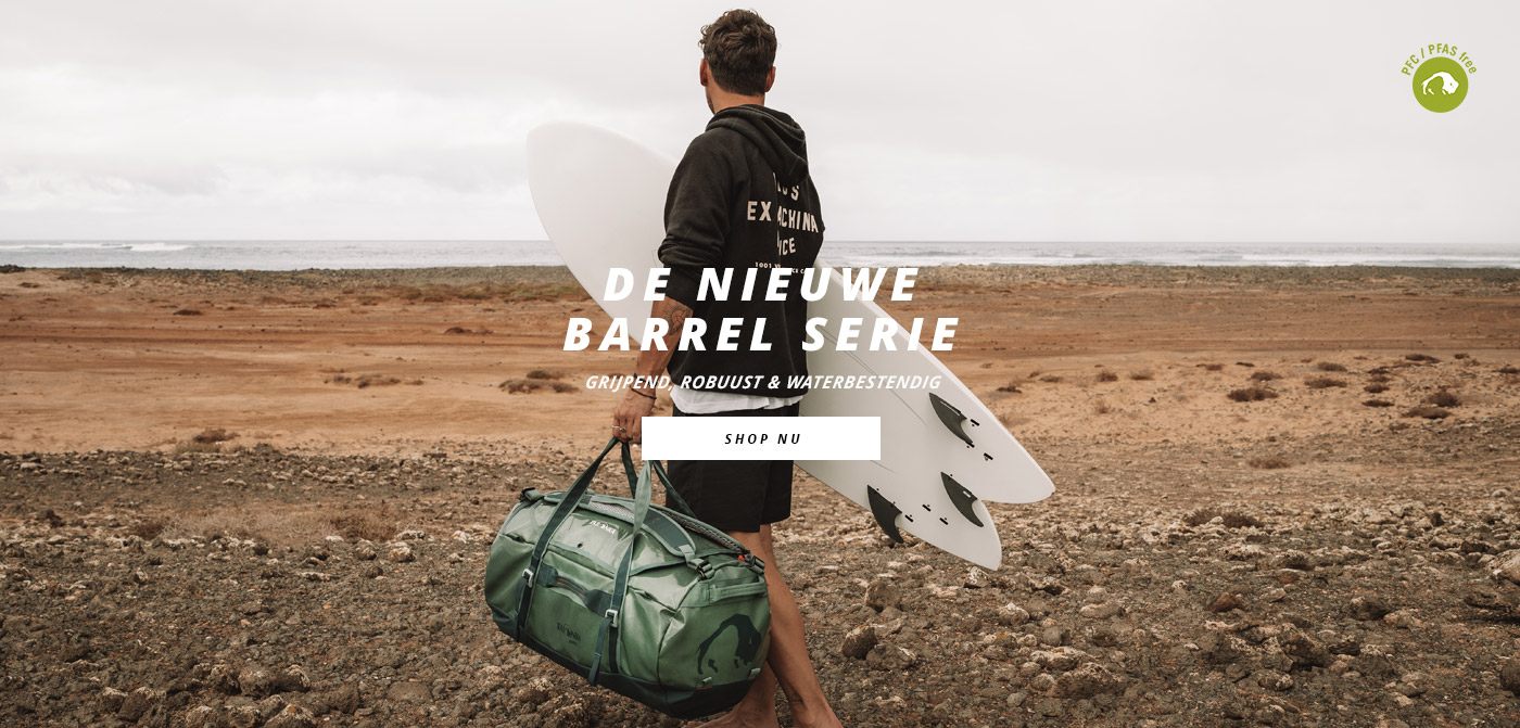 De nieuwe Barrel Serie van Tatonka: Grijpend, robuust & waterbestendig - Shop nu!