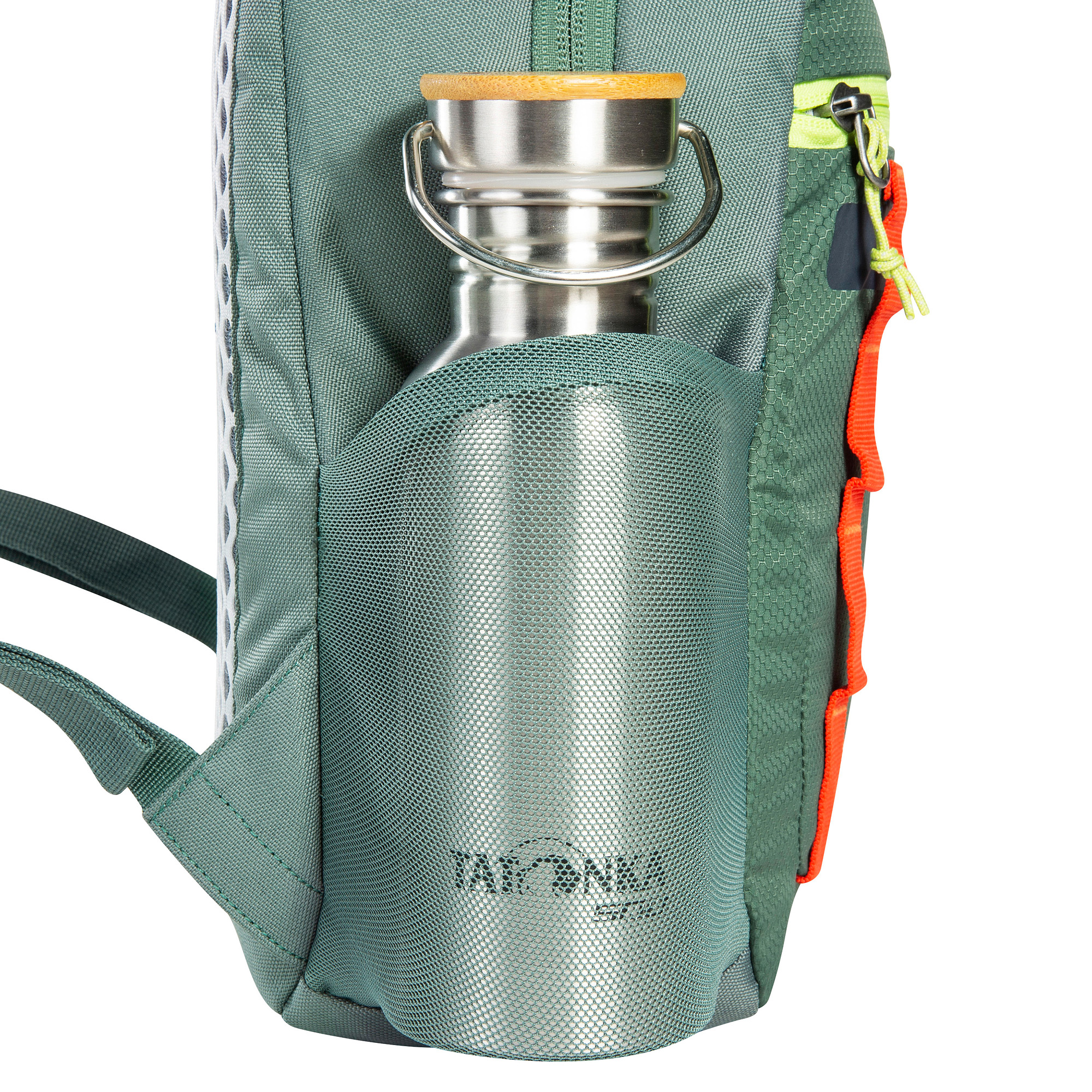 Flasche, Wasserflasche, Tatonka Husky Bag 10 JR sage green grün Kinderrucksäcke - Detailansicht