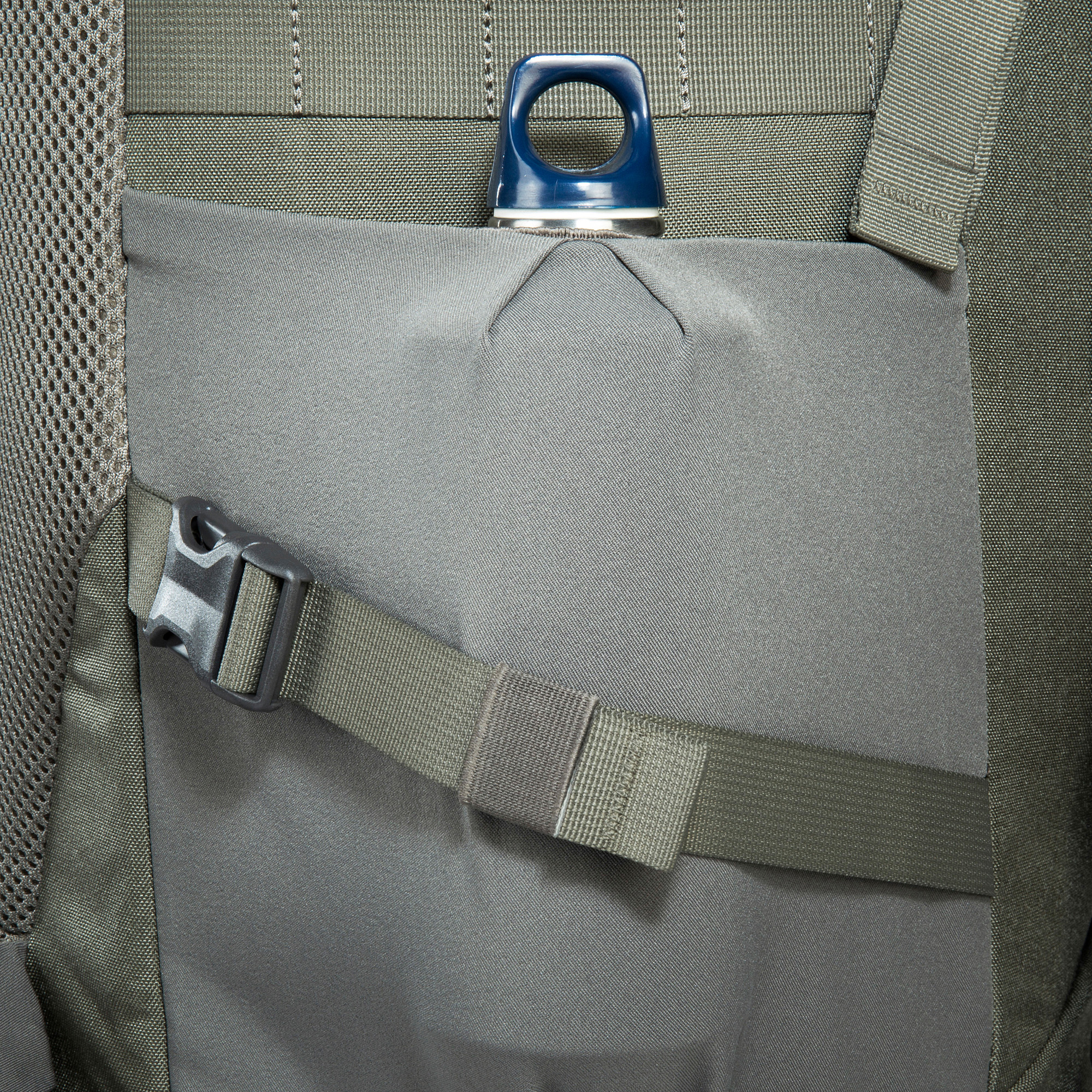 Zubehor, Gürtel, Tasche, Sicherheitsgurt, Kissen, Tatonka Pyrox 45+10 BC stone grey olive grau Trekkingrucksäcke - Detailansicht