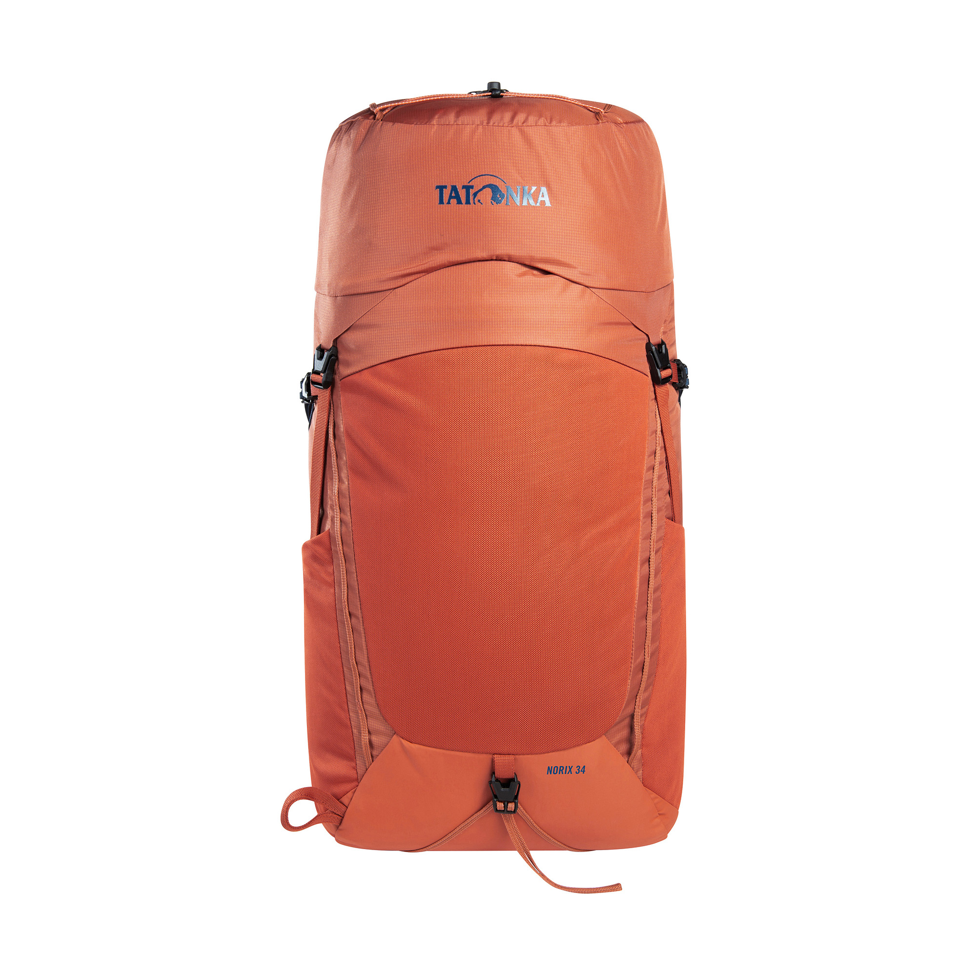 Tasche, Rucksack, Gepäck, Tatonka Norix 34 red earth braun Trekkingrucksäcke - Ansicht frontal-vorne