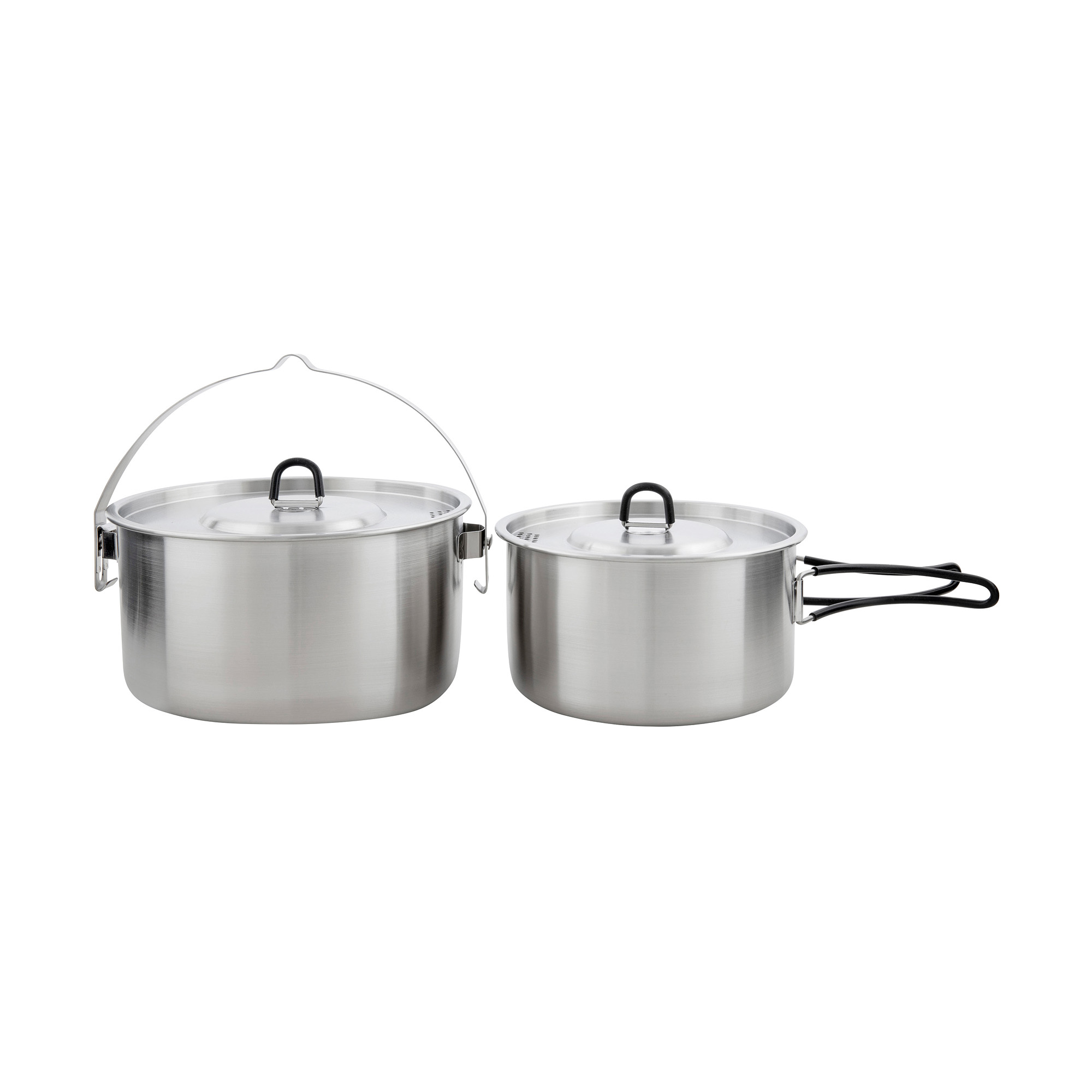 Tatonka Kettle II Set Teller, Schüsseln & Töpfe - Ansicht seitlich-vorne Kochgeschirr, Topf, Kochtopf, Essen, Tatonka Kettle II Set Teller, Schüsseln & Töpfe - Ansicht seitlich-vorne