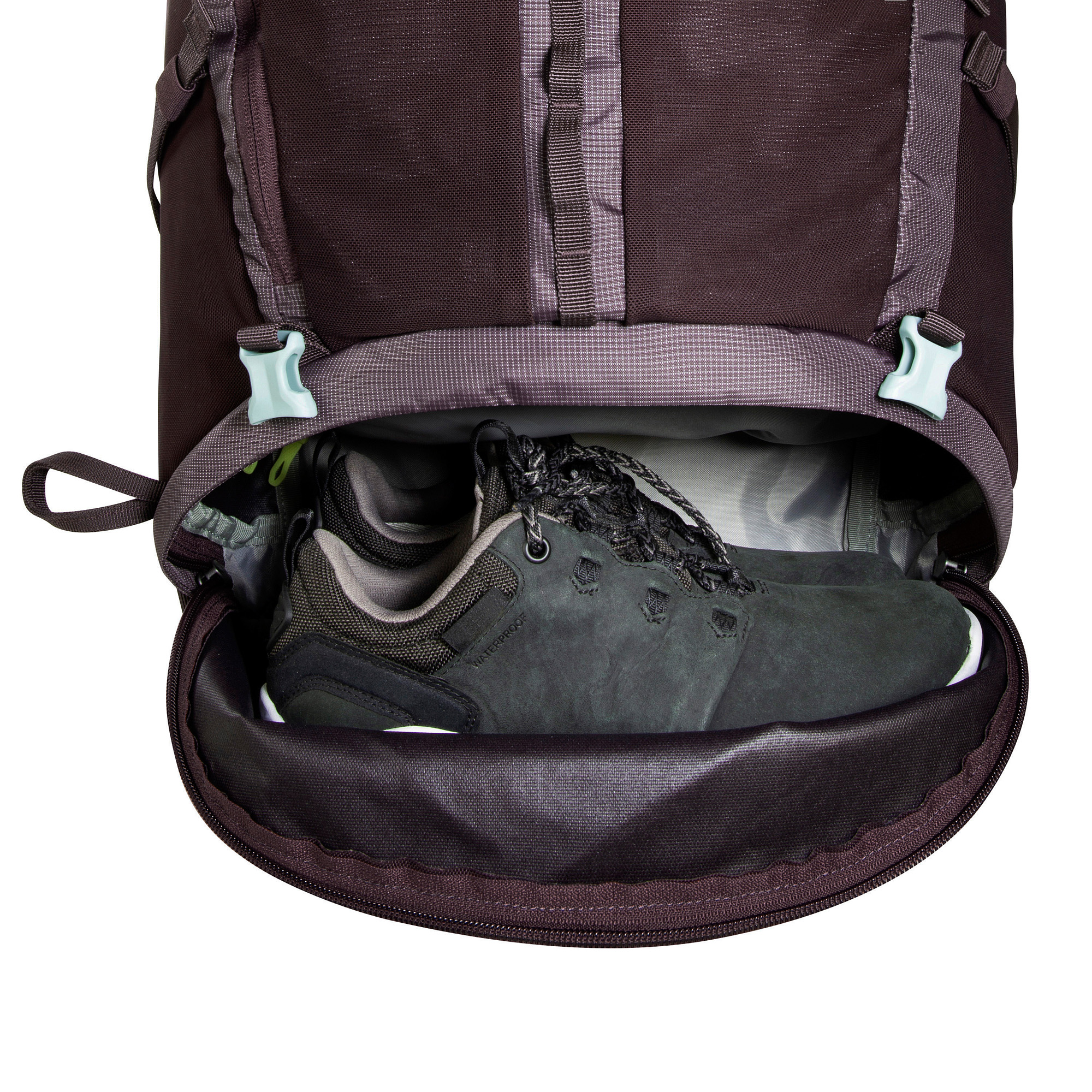 Tasche, Rucksack, Zubehör, Handtasche, Tatonka Norix 44 Women midnight plum lila Trekkingrucksäcke - Detailansicht