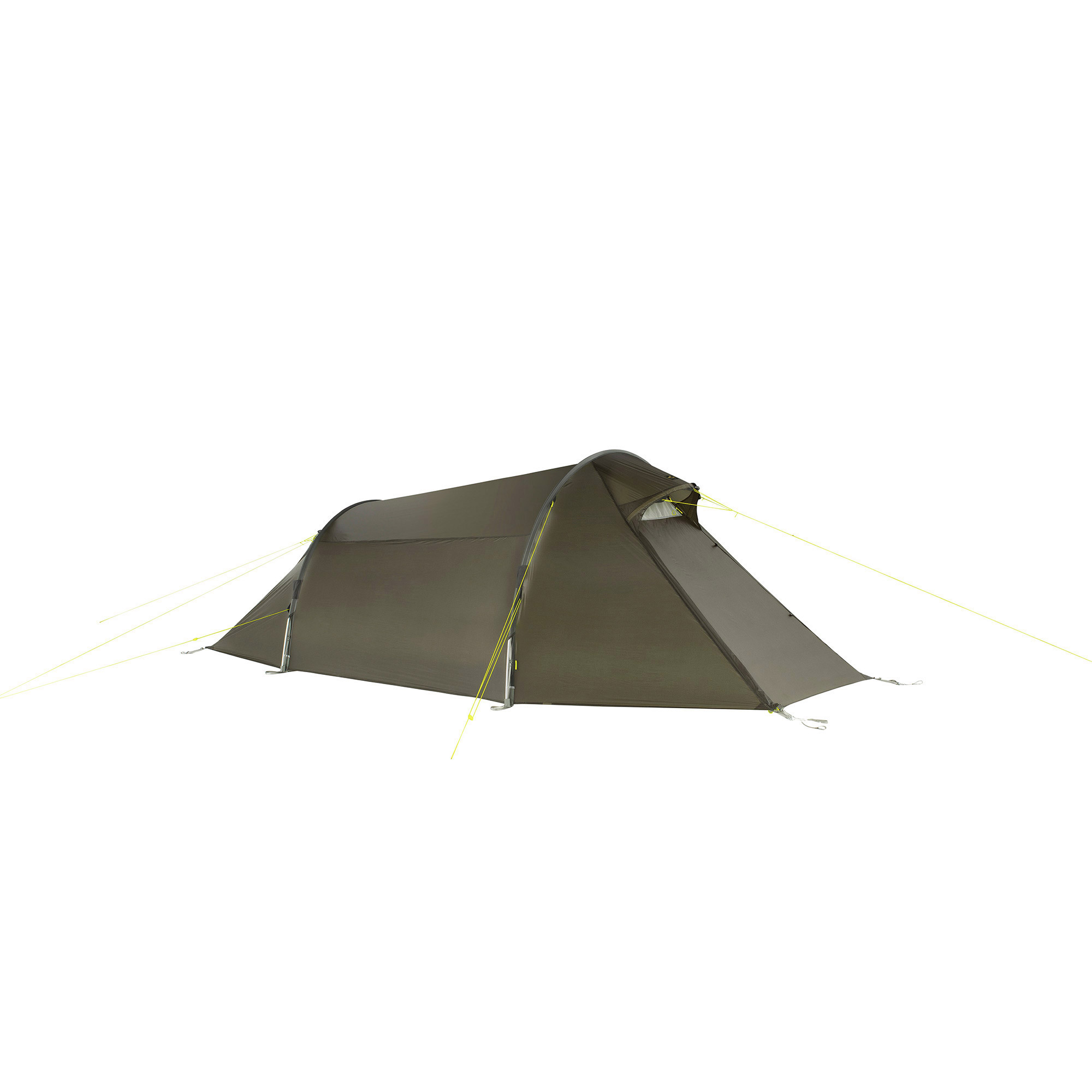Zelt, Campen, Zelt in den Bergen, Natur, Draußen, Zelt, Campen, Zelt in den Bergen, Natur, Draußen, Zelt, Campen, Zelt in den Bergen, Natur, Draußen, Tatonka Gargia 2 stone grey olive grau 2-Personen-Zelte - Ansicht seitlich-vorne