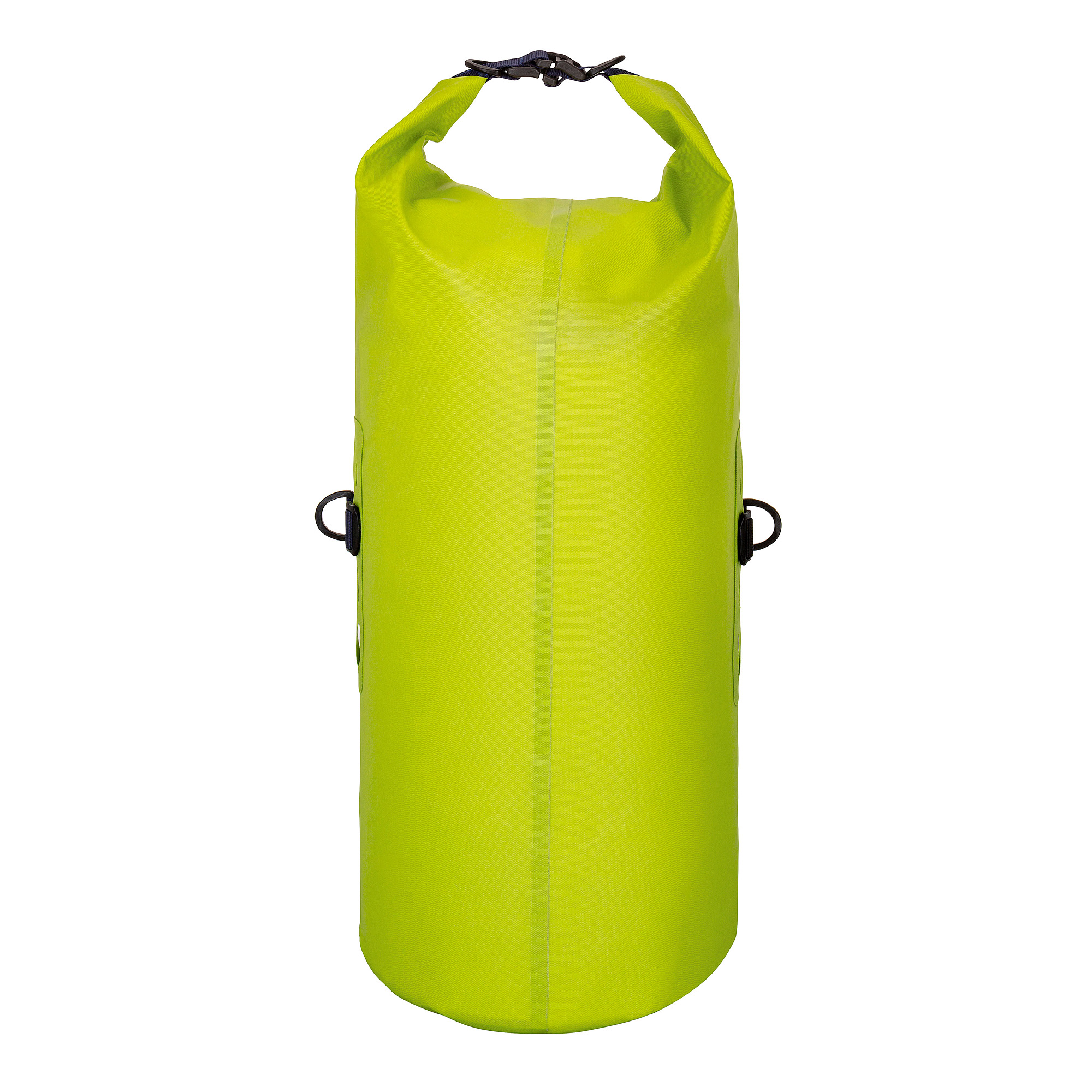 Tatonka WP Stuffbag 25l lime gelb Reisezubehör - Ansicht seitlich-hinten Tasche, Tatonka WP Stuffbag 25l lime gelb Reisezubehör - Ansicht seitlich-hinten
