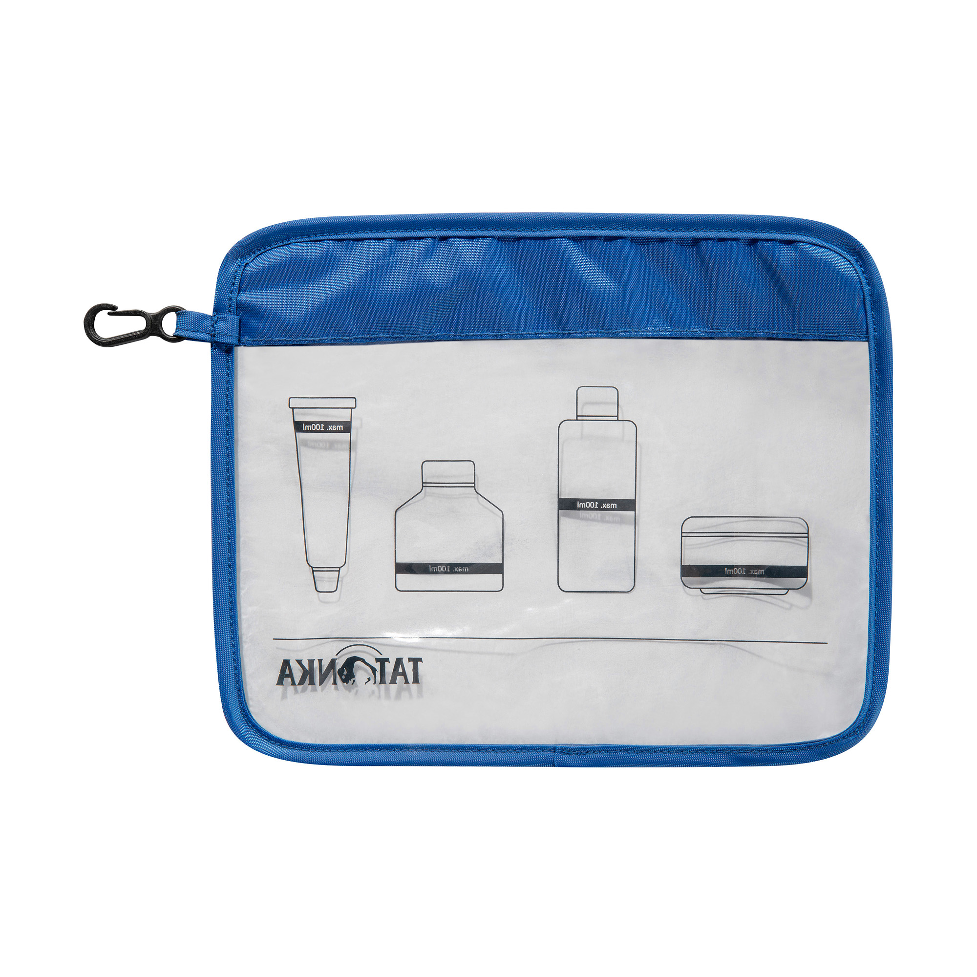 Tatonka Zip Flight Bag A5 blue blau Kulturbeutel - Ansicht seitlich-hinten Erste Hilfe, Zubehör, Tatonka Zip Flight Bag A5 blue blau Kulturbeutel - Ansicht seitlich-hinten
