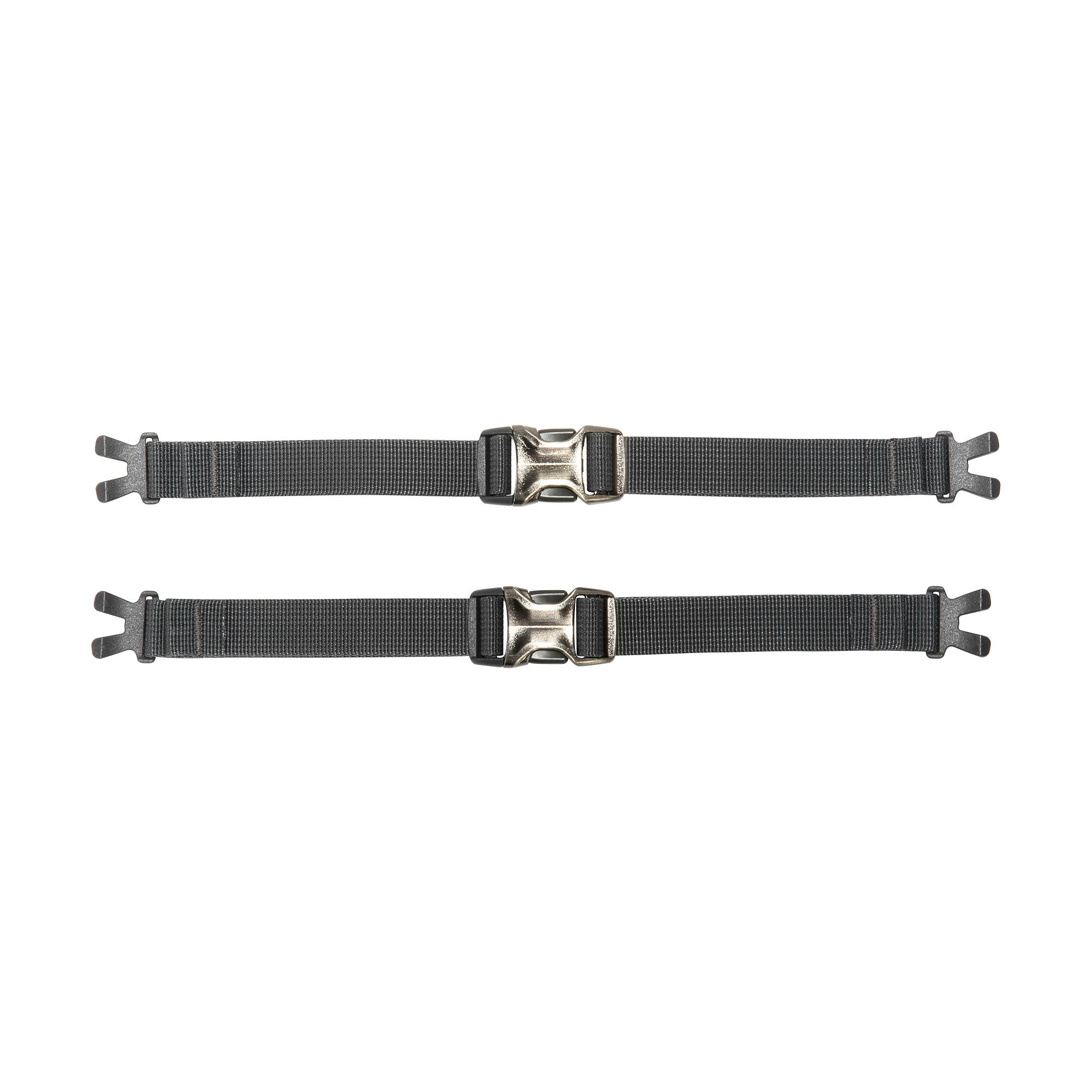 Tatonka Compression Straps titan grey grau Rucksack-Zubehör - Ansicht seitlich-vorne Zubehor, Riemen, Gürtel, Schnalle, Tatonka Compression Straps titan grey grau Rucksack-Zubehör - Ansicht seitlich-vorne