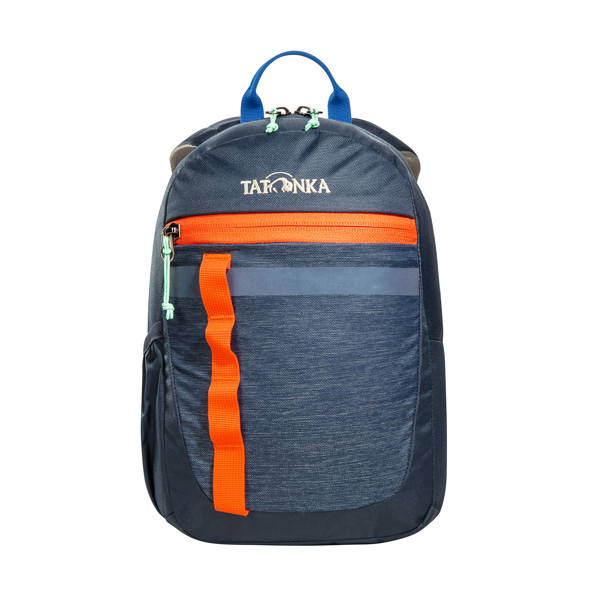 Tatonka Husky Bag JR 10 navy blau Kinderrucksäcke - Ansicht frontal-vorne Tasche, Rucksack, Tatonka Husky Bag JR 10 navy blau Kinderrucksäcke - Ansicht frontal-vorne