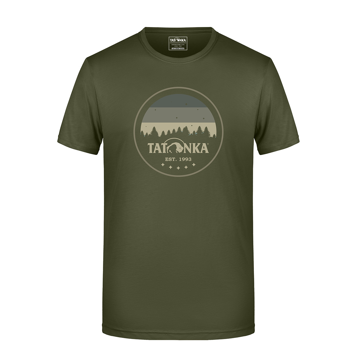 Tatonka Heritage T-Shirt Men brown braun T-Shirts - Ansicht seitlich-vorne Bekleidung, T-shirt, Hemd, Tatonka Heritage T-Shirt Men brown braun T-Shirts - Ansicht seitlich-vorne