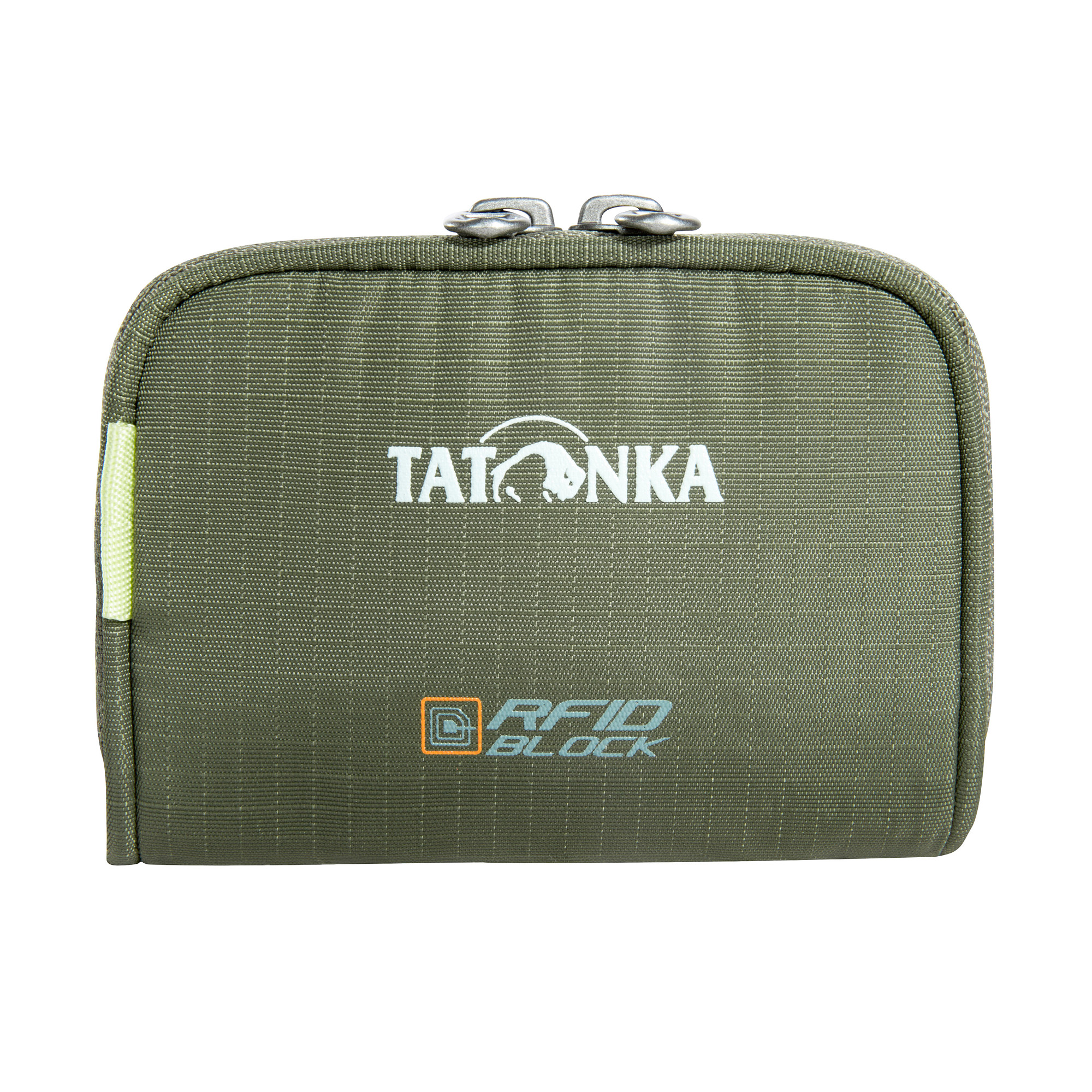 Tatonka Plain Wallet RFID B olive grün Geldbeutel - Ansicht frontal-vorne Zubehor, Tasche, Handtasche, Tatonka Plain Wallet RFID B olive grün Geldbeutel - Ansicht frontal-vorne