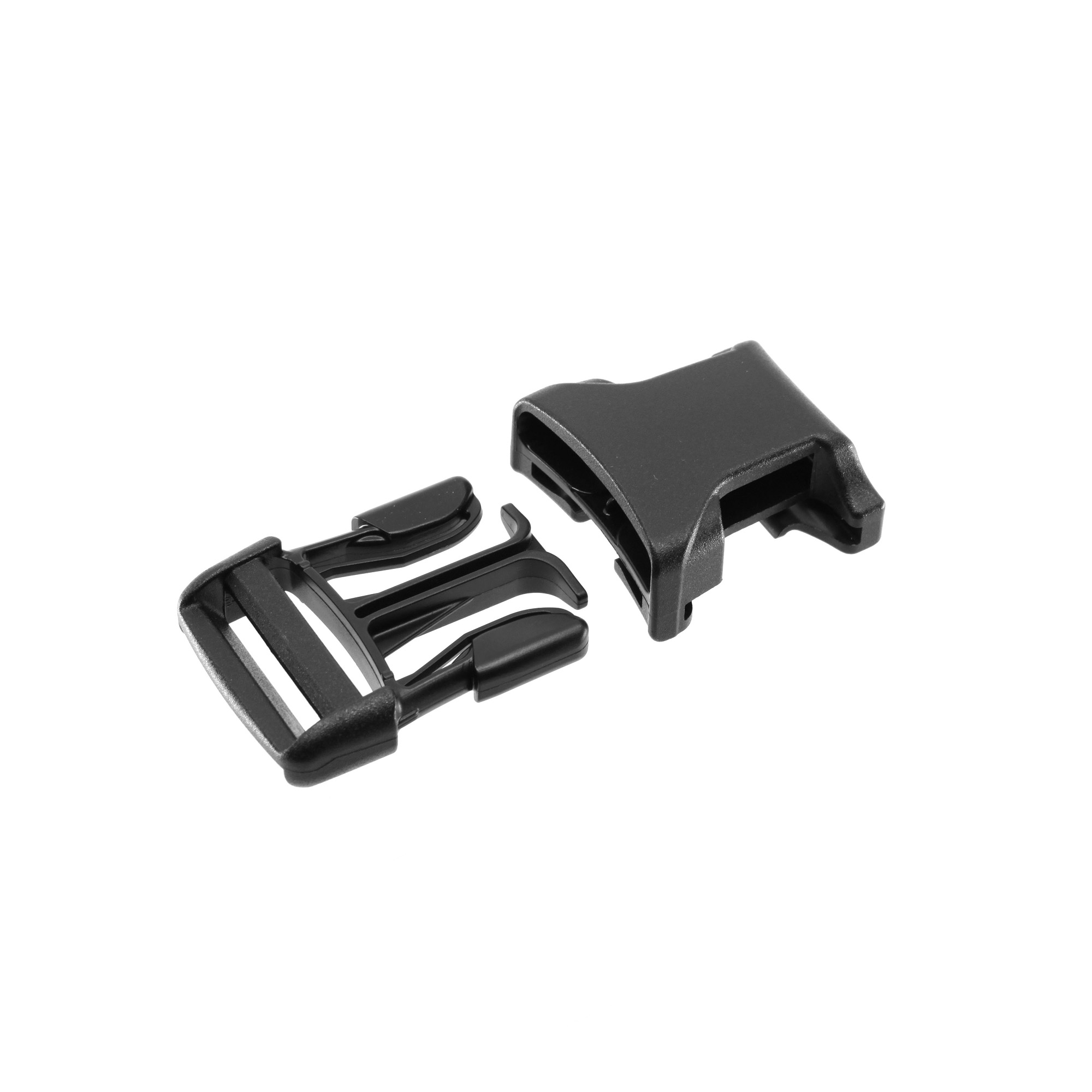 Zubehor, Schnalle, Rauchrohr, Tatonka Molle 4Way Champ SR-25 (2pcs) black schwarz - Ansicht seitlich-hinten