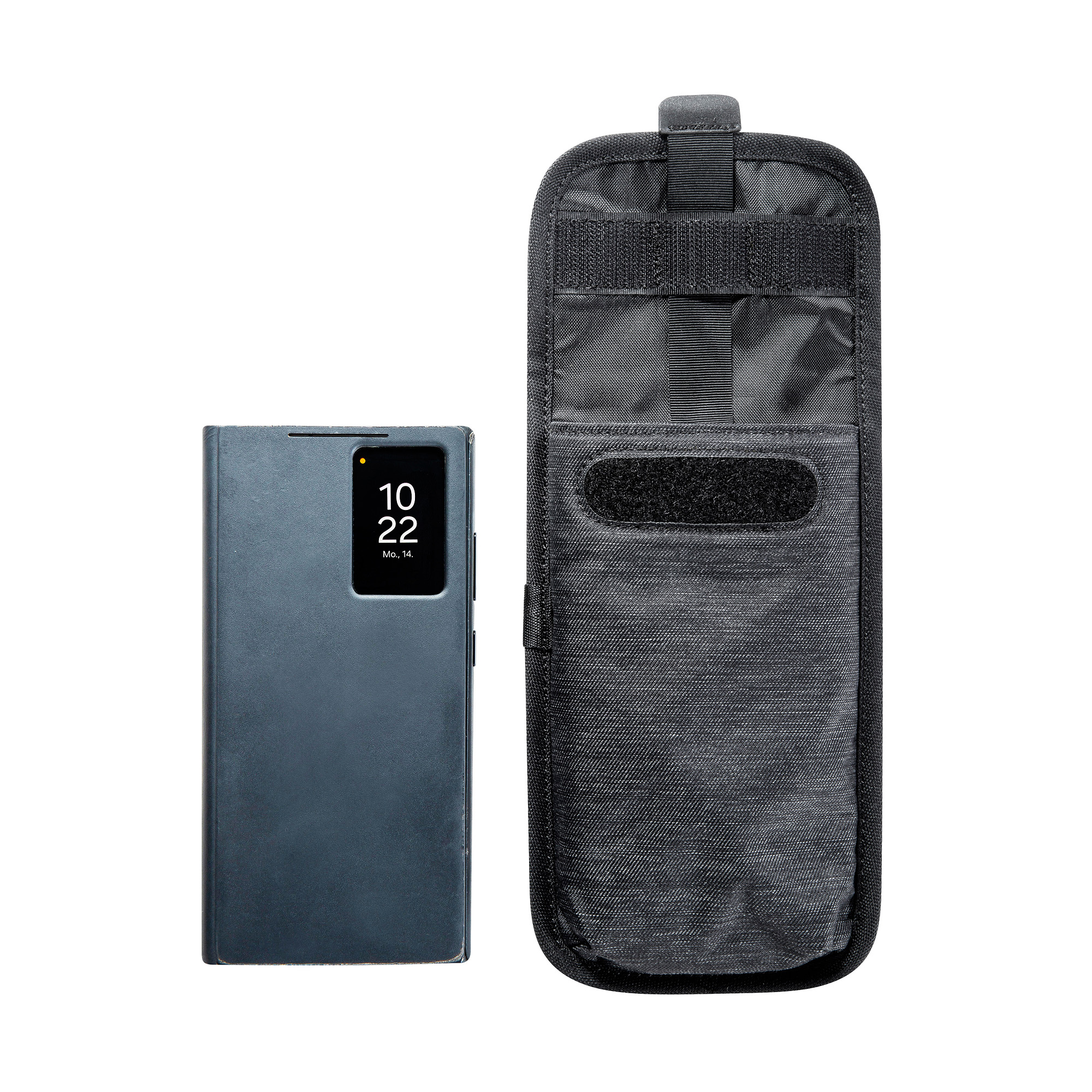 Elektronik, Handy, Telefon, Tatonka Smartphone Case XXL+ off black schwarz Handyhüllen - Detailansicht