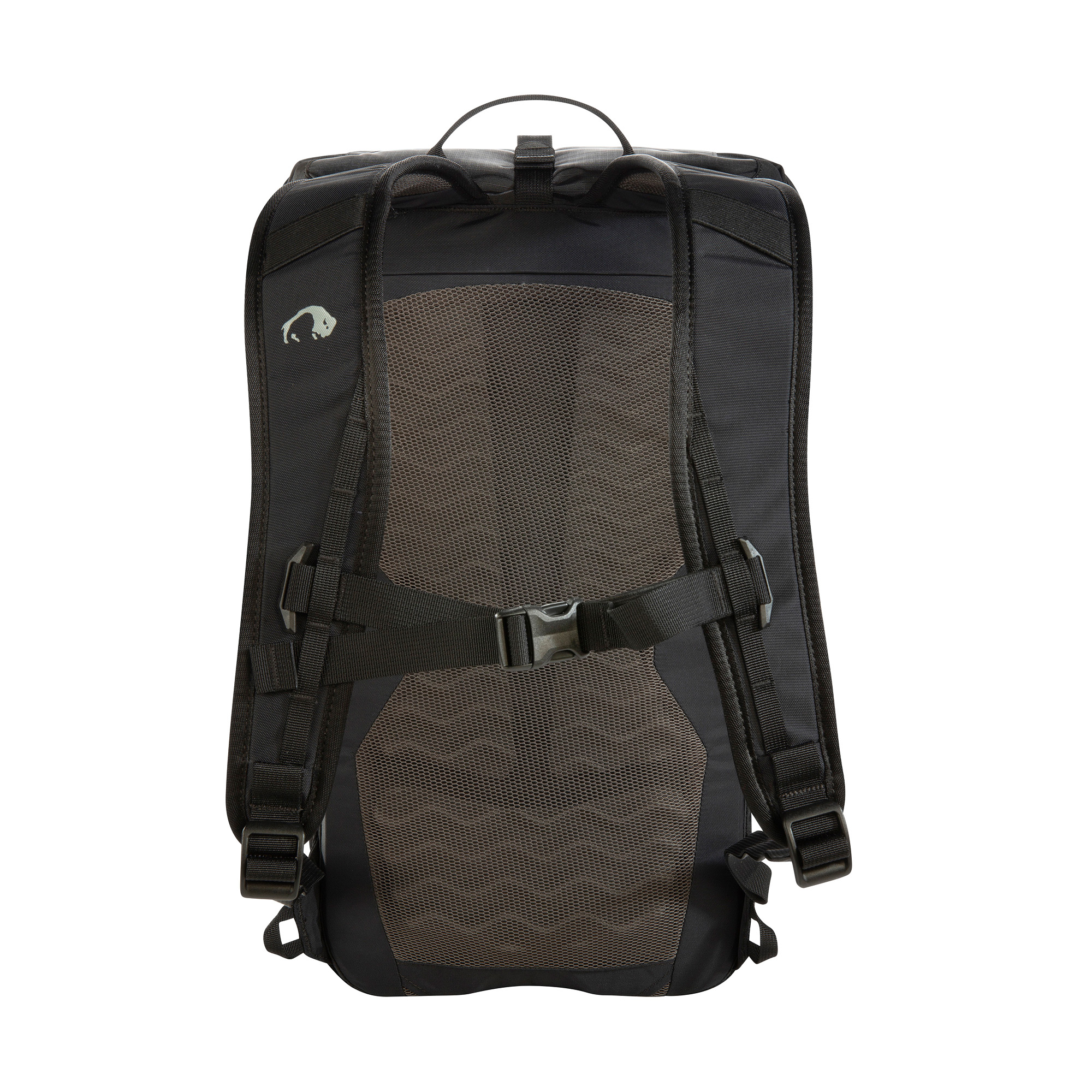 Tasche, Rucksack, Tatonka Rapid Rolltop 20 WP black schwarz Tagesrucksäcke - Ansicht frontal-hinten