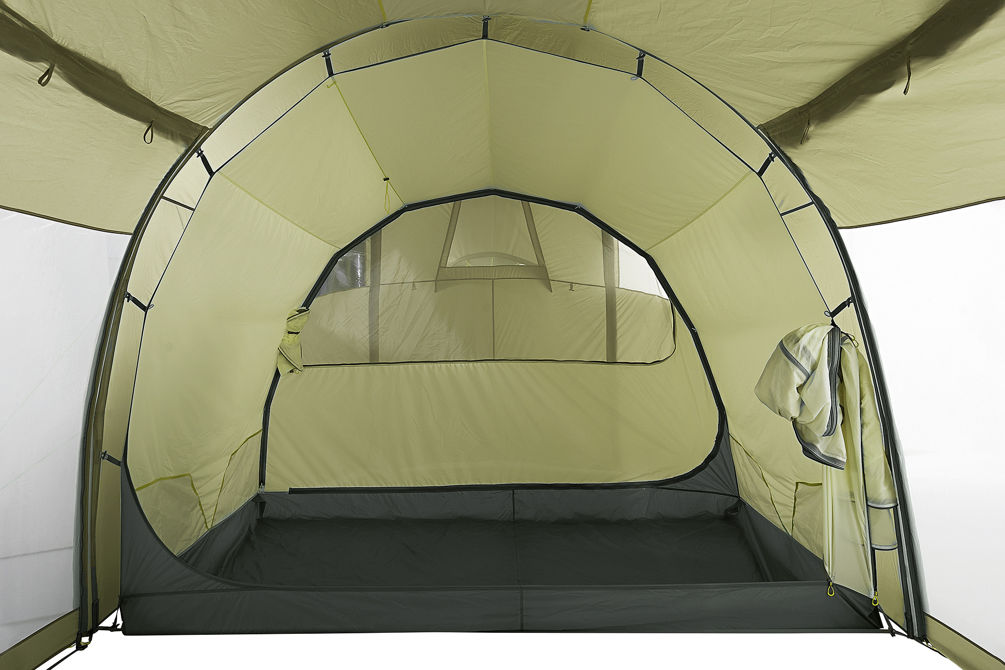 Tatonka Family Trek II Extension ash grey grau 3-Personen-Zelte - Ansicht seitlich-vorne Zelt, Im Freien, Campen, Natur, Tatonka Family Trek II Extension ash grey grau 3-Personen-Zelte - Ansicht seitlich-vorne