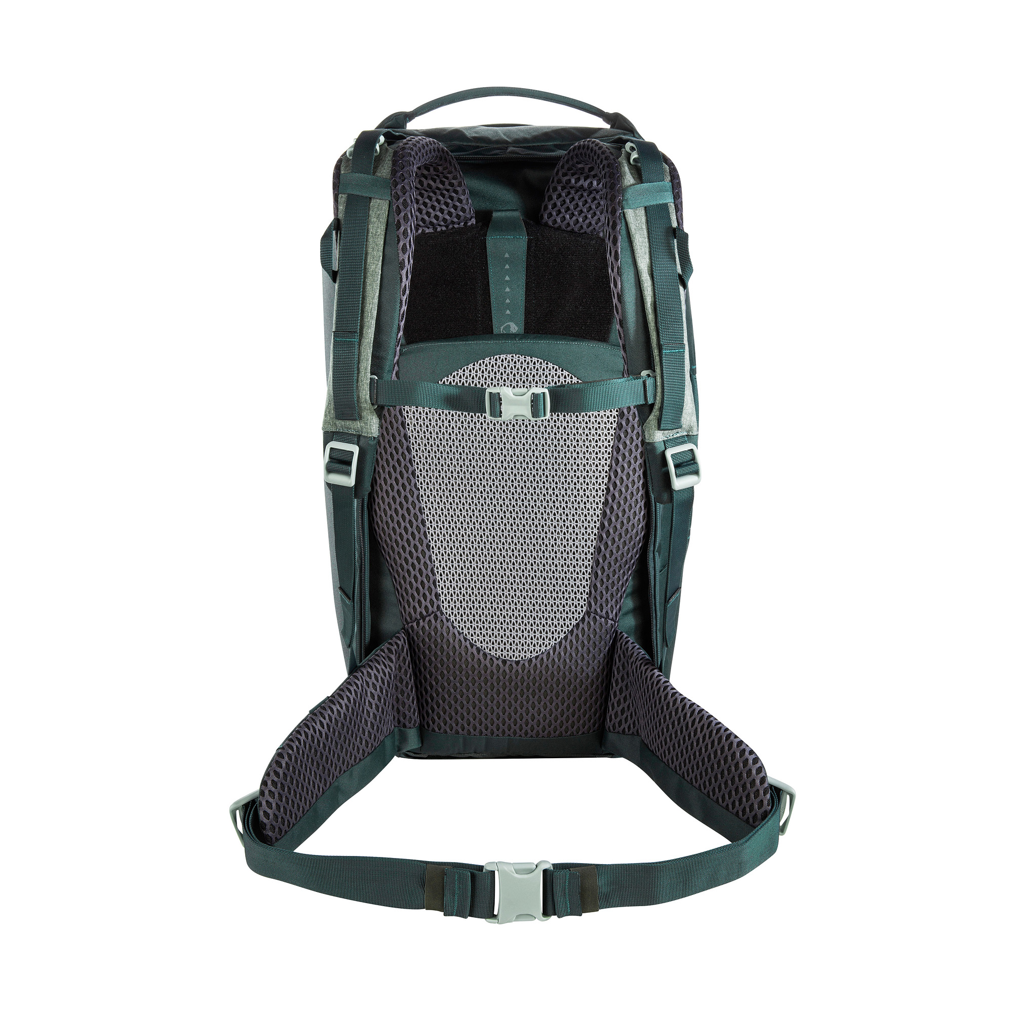 Tasche, Rucksack, Tatonka Great Escape 60+15 sage green grün Reiserucksäcke - Ansicht frontal-hinten