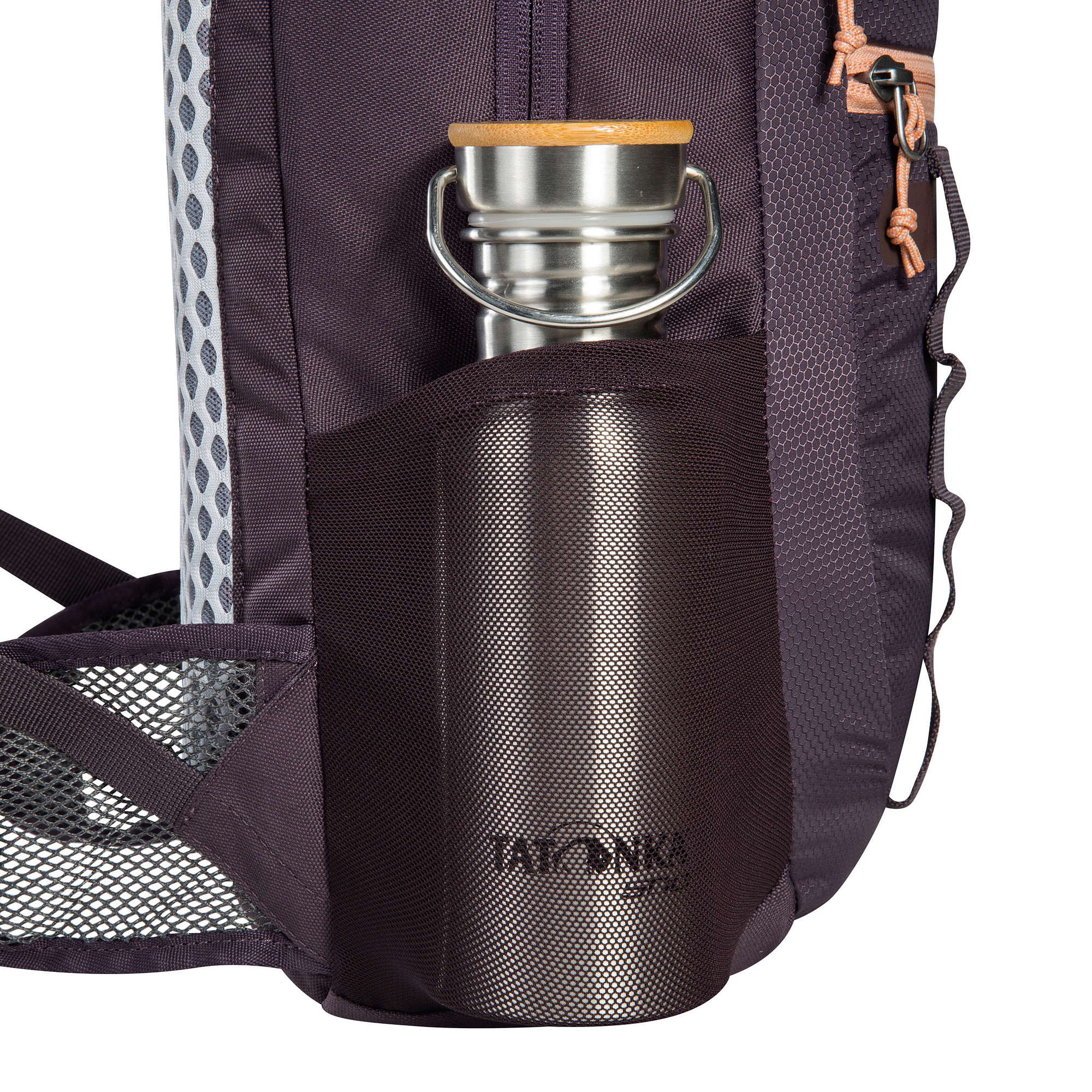 Flasche, Wasserflasche, Tatonka City Pack JR 12 midnight plum lila Kinderrucksäcke - Detailansicht