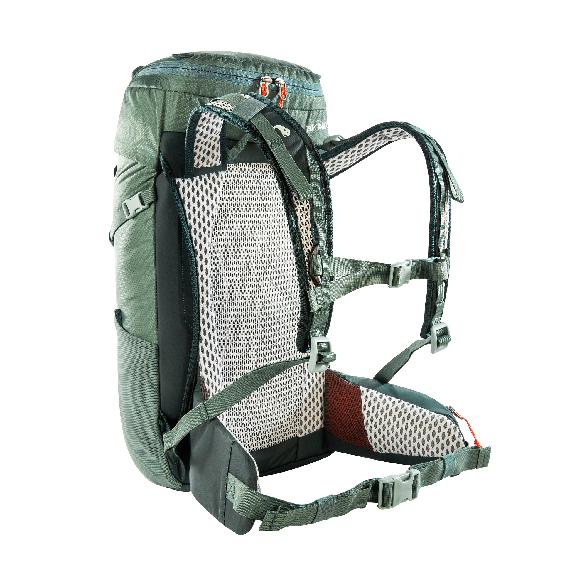 Tatonka Hike Pack 20 Women sage green grün Wanderrucksäcke - Ansicht seitlich-hinten Tasche, Rucksack, Tatonka Hike Pack 20 Women sage green grün Wanderrucksäcke - Ansicht seitlich-hinten