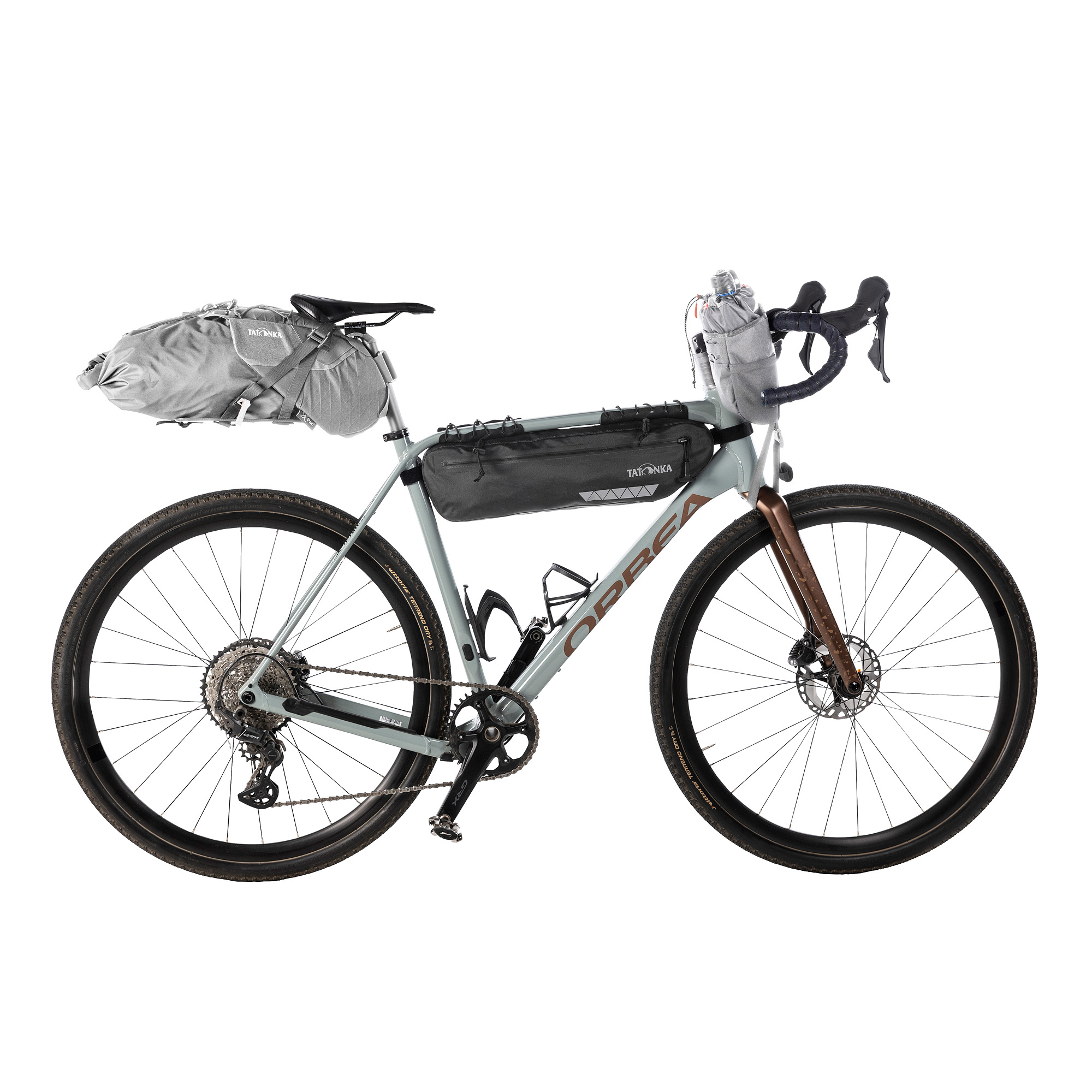 Fahrrad, Transport, Fahrzeug, Maschine, Rad, Tatonka Frame Pouch WP 50 black schwarz - Detailansicht