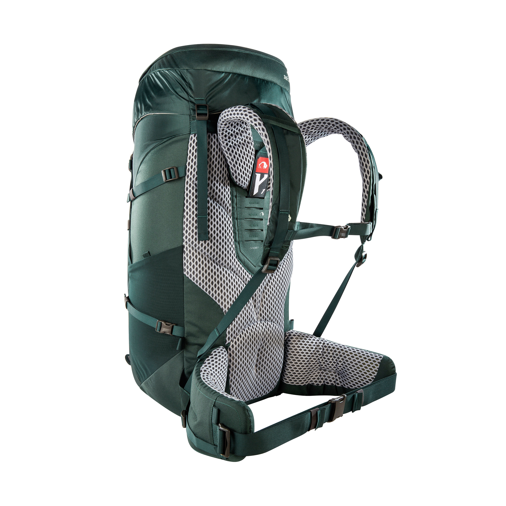 Tatonka Noras 65+10 jasper grün Trekkingrucksäcke - Ansicht seitlich-hinten Tasche, Rucksack, Tatonka Noras 65+10 jasper grün Trekkingrucksäcke - Ansicht seitlich-hinten