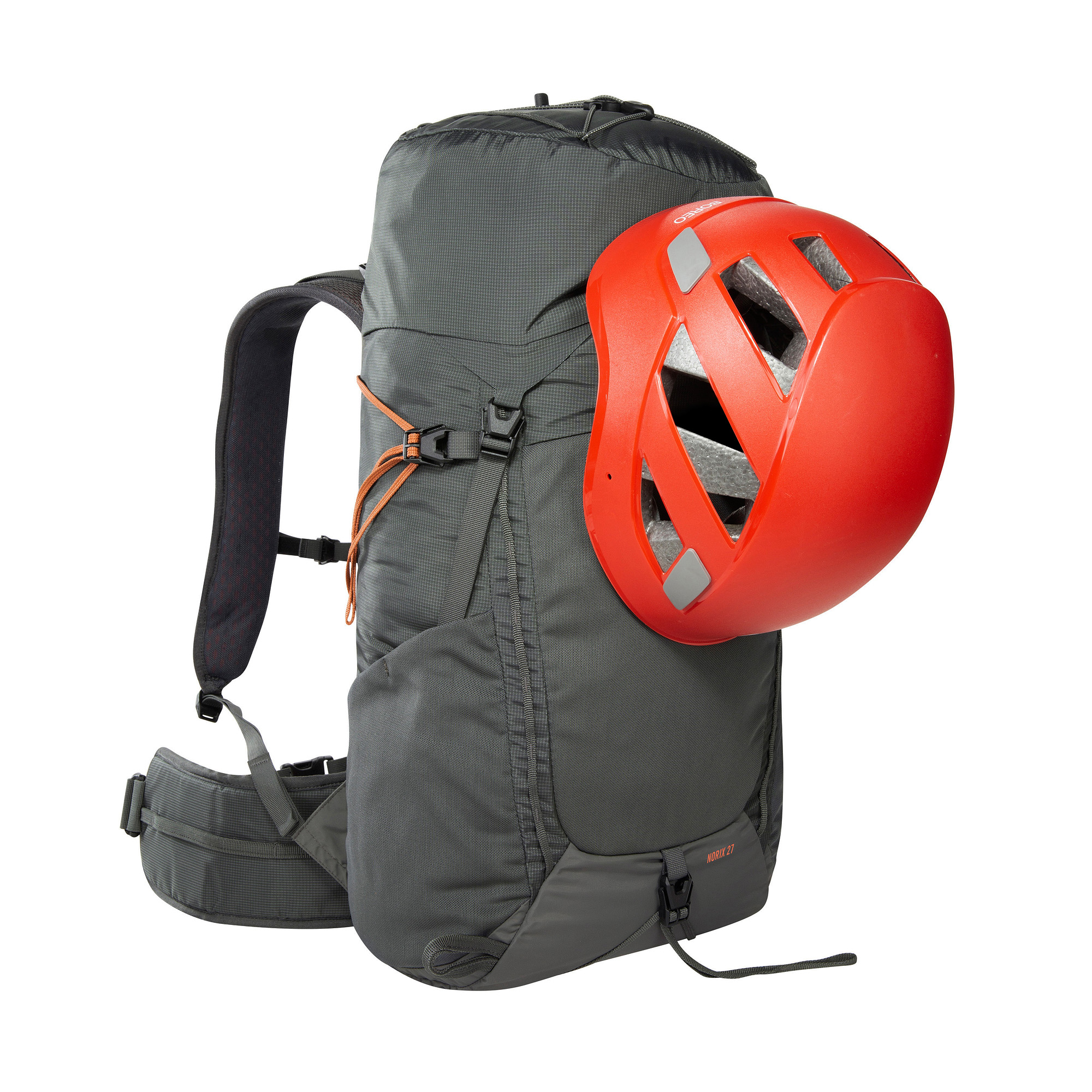 Tasche, Rucksack, Helm, Tatonka Norix 27 titan grey grau Trekkingrucksäcke - Detailansicht