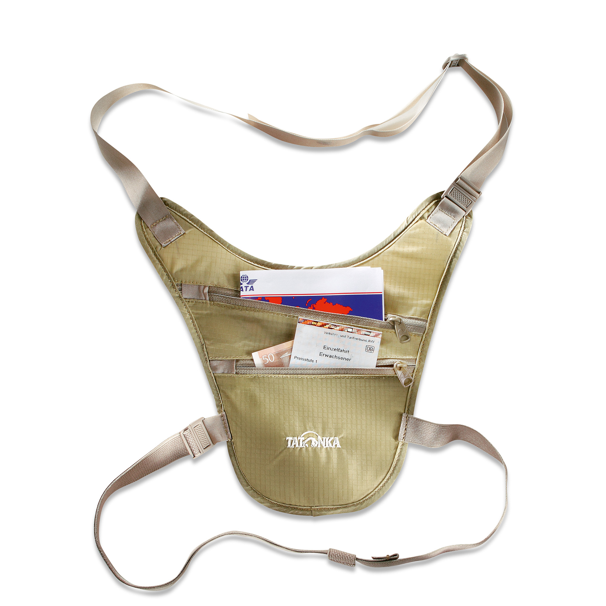 Tatonka Skin Chest Holster natural silber Geldbeutel - Detailansicht Zubehor, Tasche, Handtasche, Riemen, Tatonka Skin Chest Holster natural silber Geldbeutel - Detailansicht
