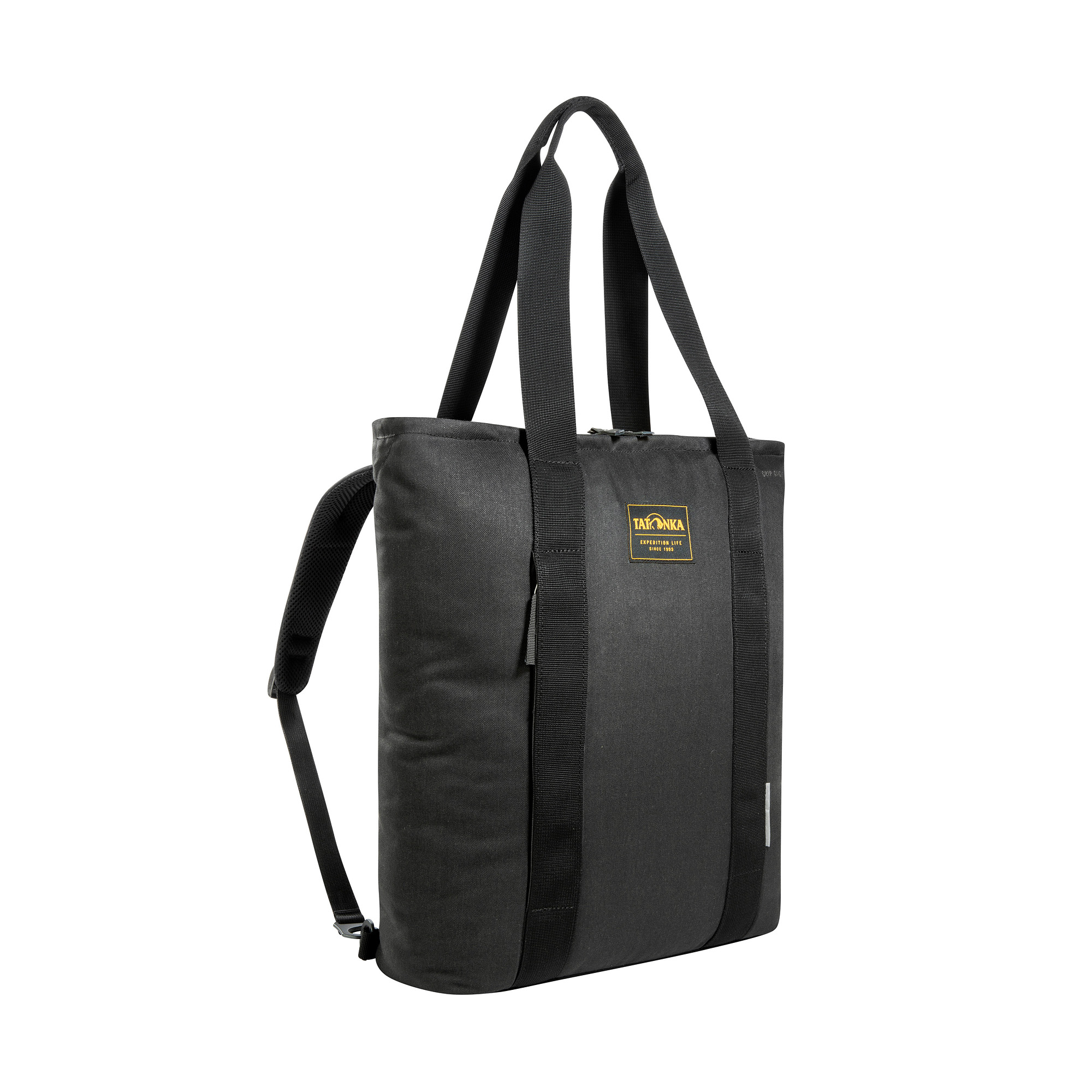 Tatonka Grip Bag Kapok black schwarz Umhängetaschen - Ansicht seitlich-vorne Tasche, Tragetasche, Zubehör, Handtasche, Tatonka Grip Bag Kapok black schwarz Umhängetaschen - Ansicht seitlich-vorne