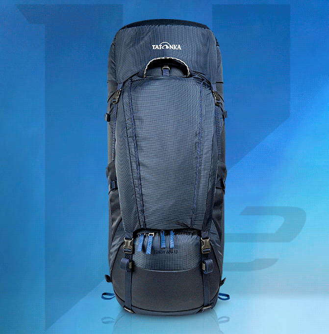 De favoriete metgezel voor globetrotters: de Yukon-rugzak voor backpackers van Tatonka