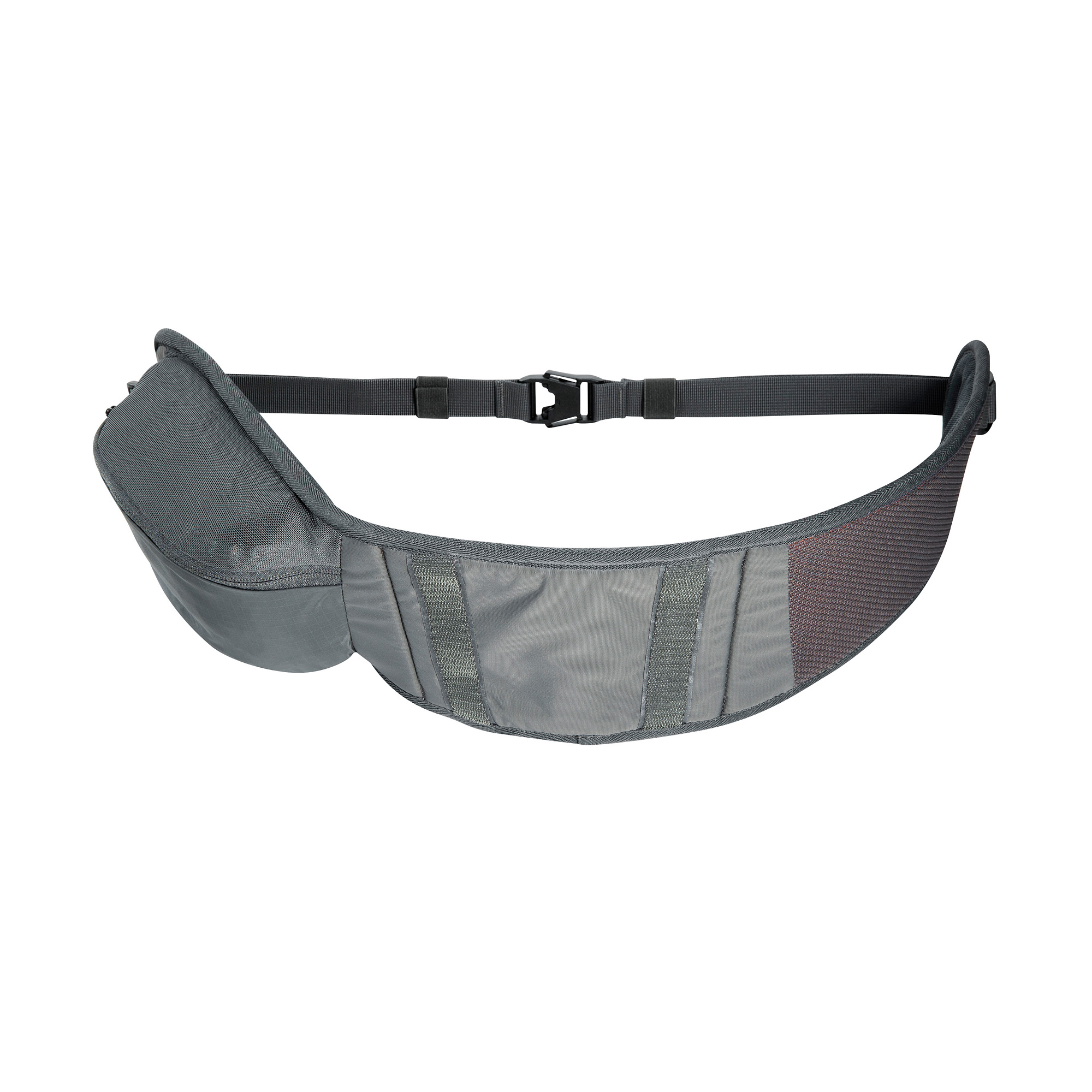 Taillengürtel, Gürteltasche, Reißverschluss, Grau, Nylon, Tatonka Pyrox Lite 44+10 Women titan grey grau Trekkingrucksäcke - Detailansicht