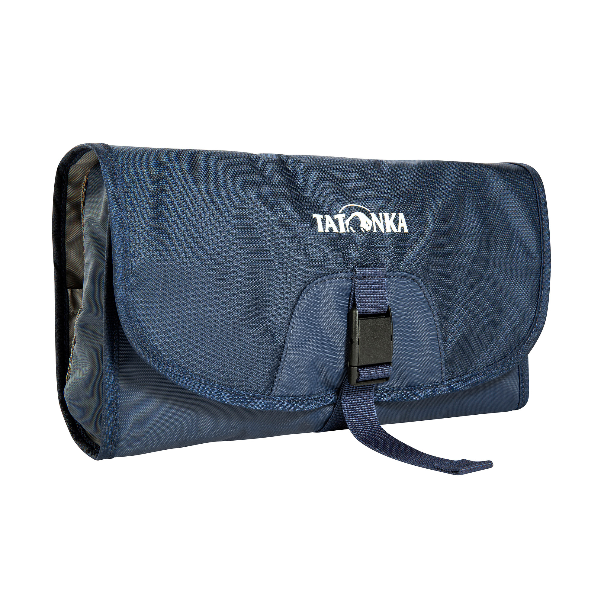 Tatonka Small Travelcare navy blau Kulturbeutel - Ansicht seitlich-vorne Zubehor, Tasche, Handtasche, Erste Hilfe, Tatonka Small Travelcare navy blau Kulturbeutel - Ansicht seitlich-vorne