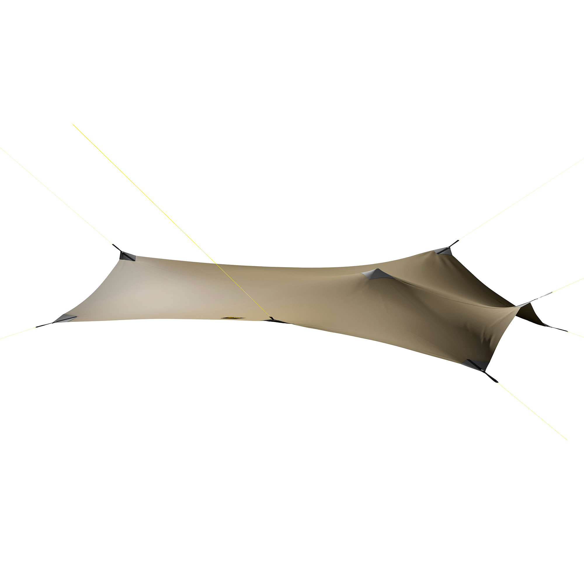 Tatonka Tarp Wing 3 LT stone grey olive grau Tarps - Ansicht seitlich-vorne Zelt, Im Freien, Natur, Tatonka Tarp Wing 3 LT stone grey olive grau Tarps - Ansicht seitlich-vorne